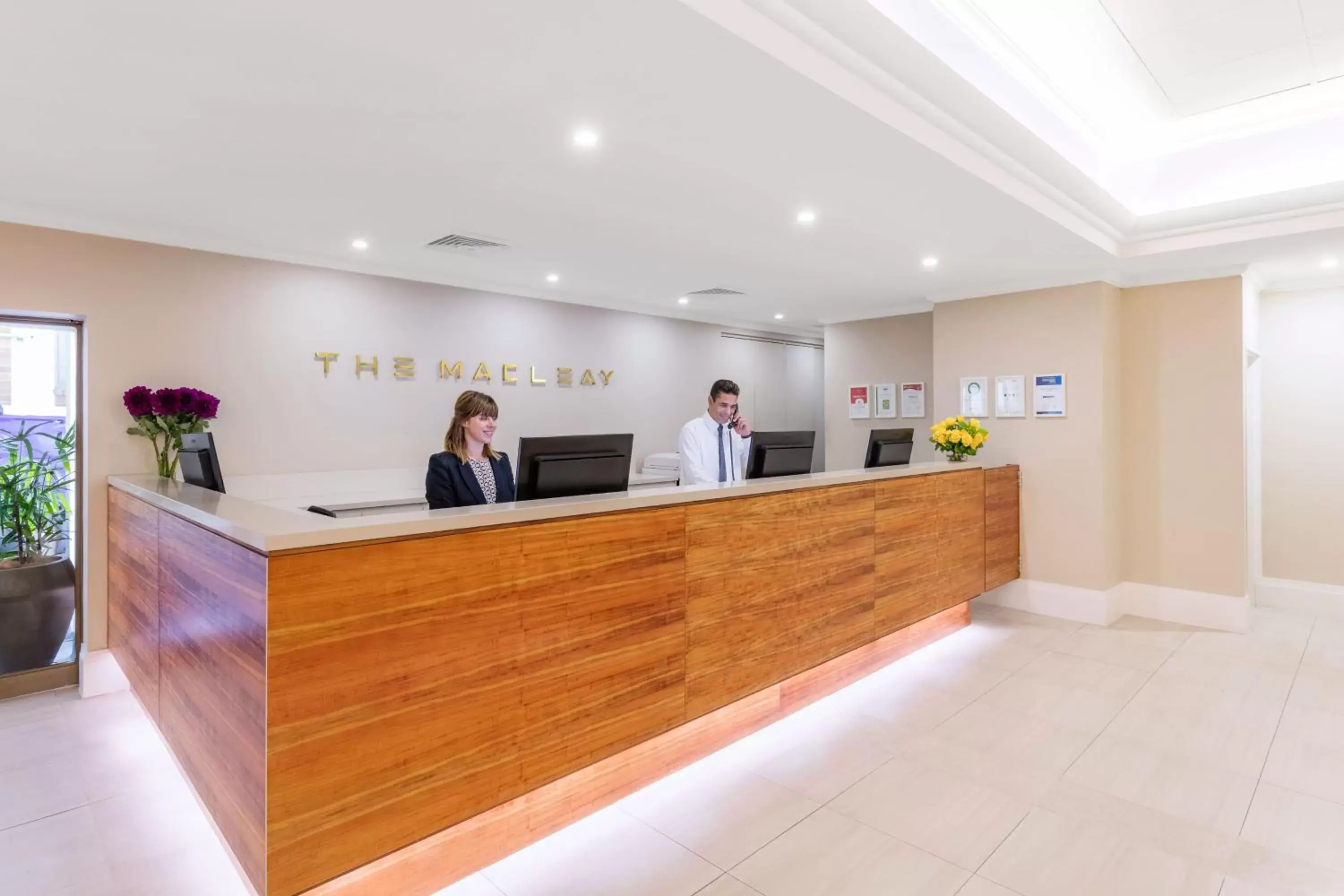 Lobby or reception, Lobby/Reception in Macleay Hotel