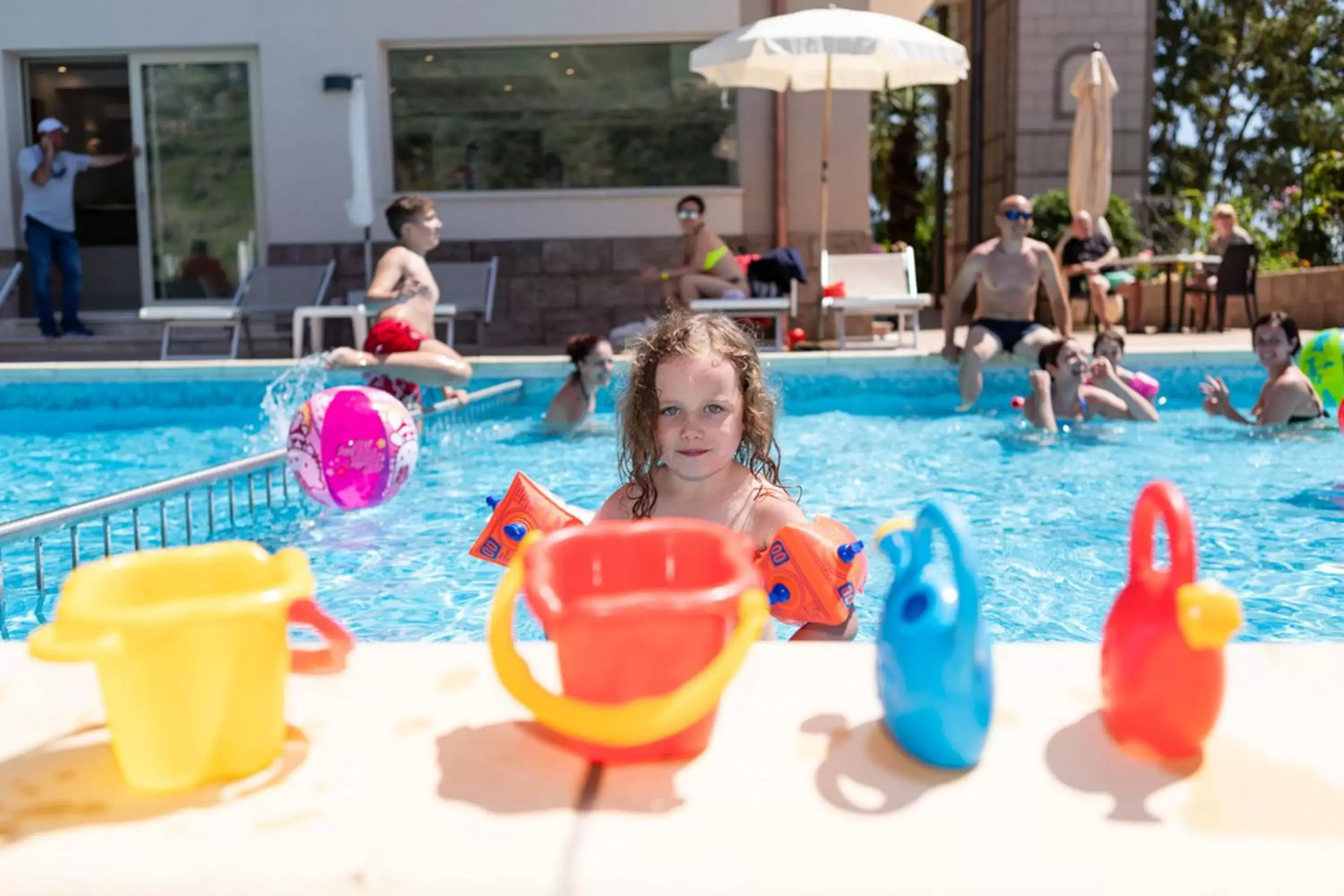 Kids's club, Swimming Pool in Hotel Antares