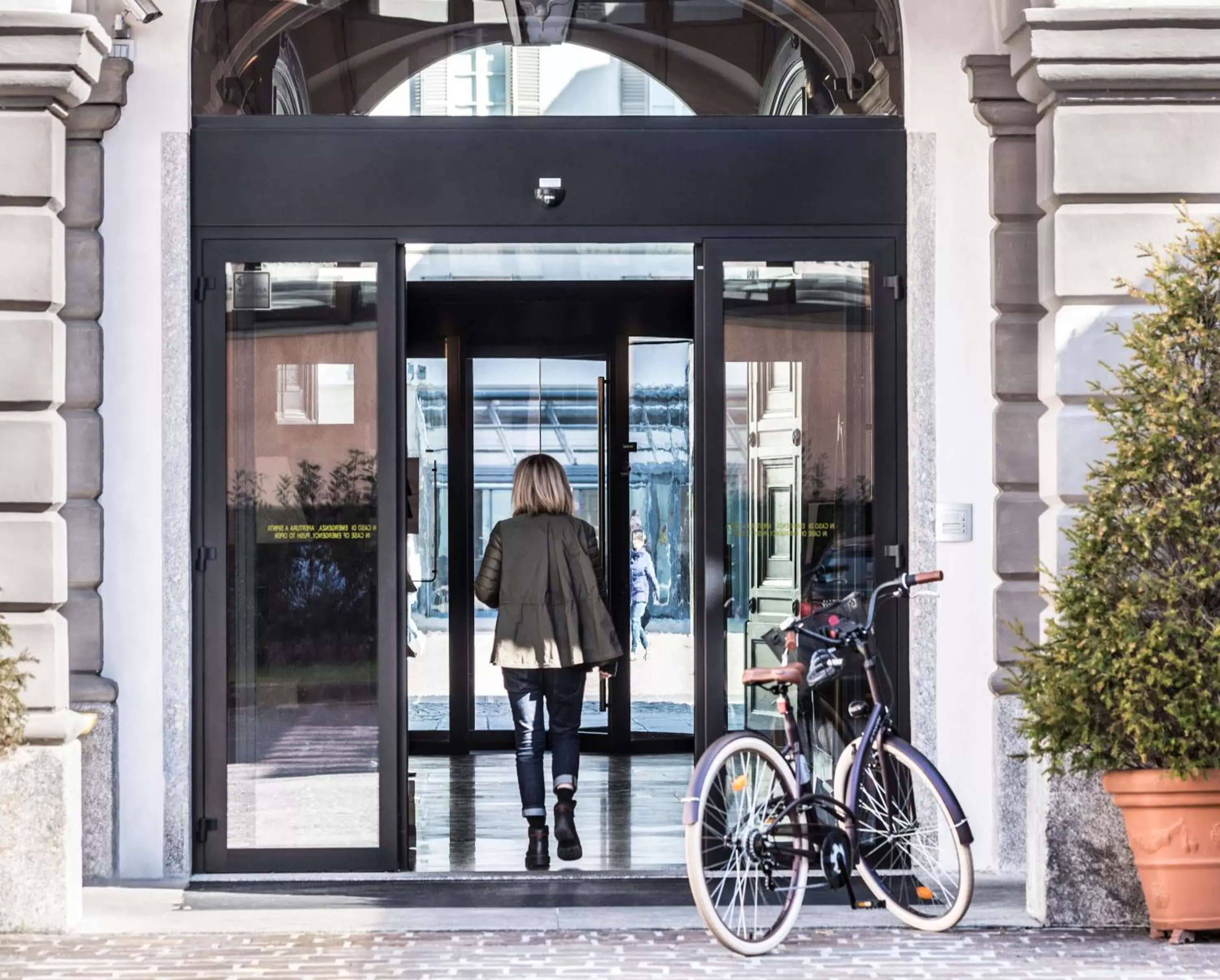 Facade/entrance in Grand Hotel Della Posta