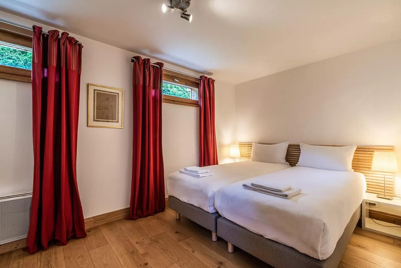 Bed in Eden Hotel, Apartments and Chalet Chamonix Les Praz