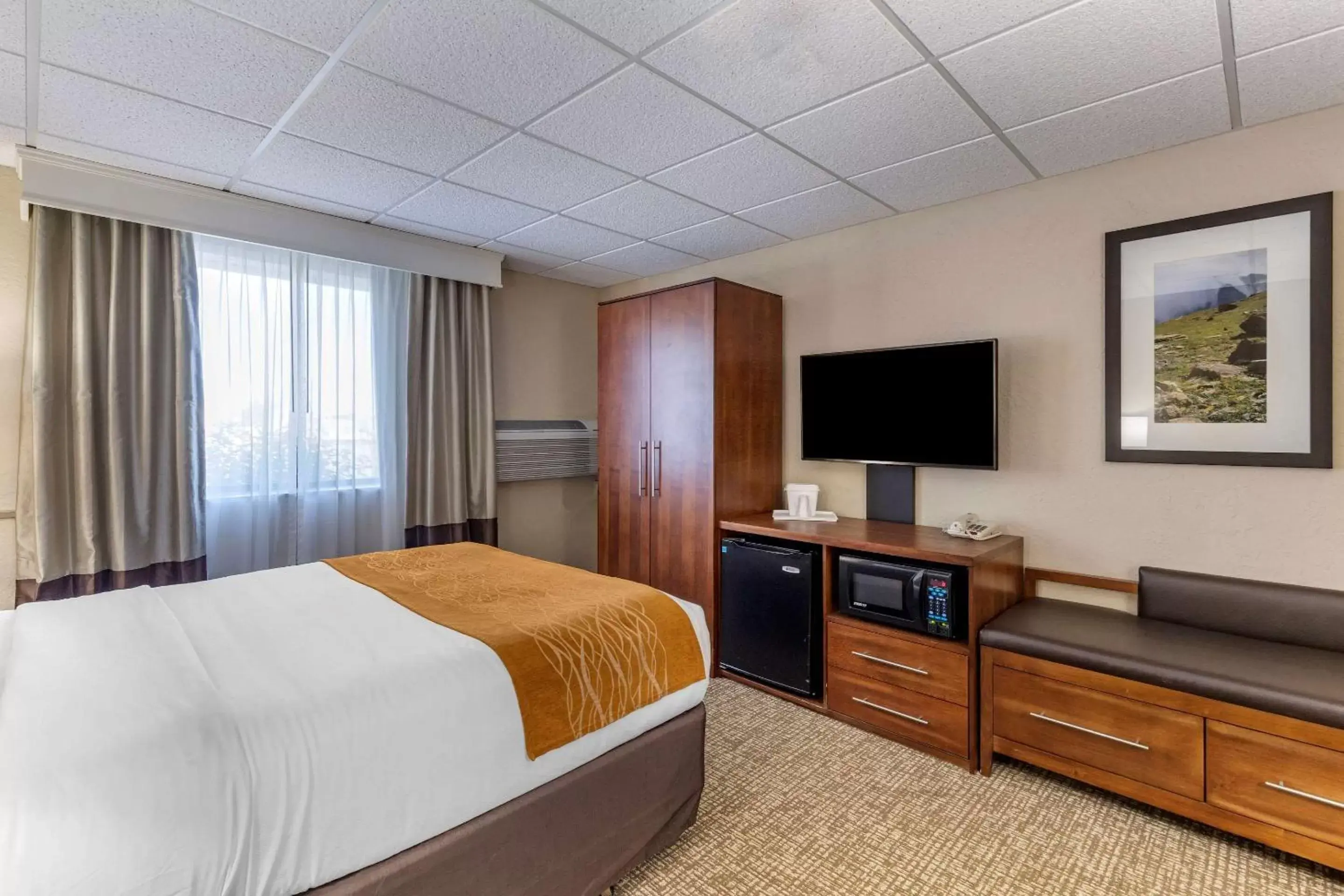 Bedroom, Bed in Comfort Inn Butte City Center I-15 / I-90