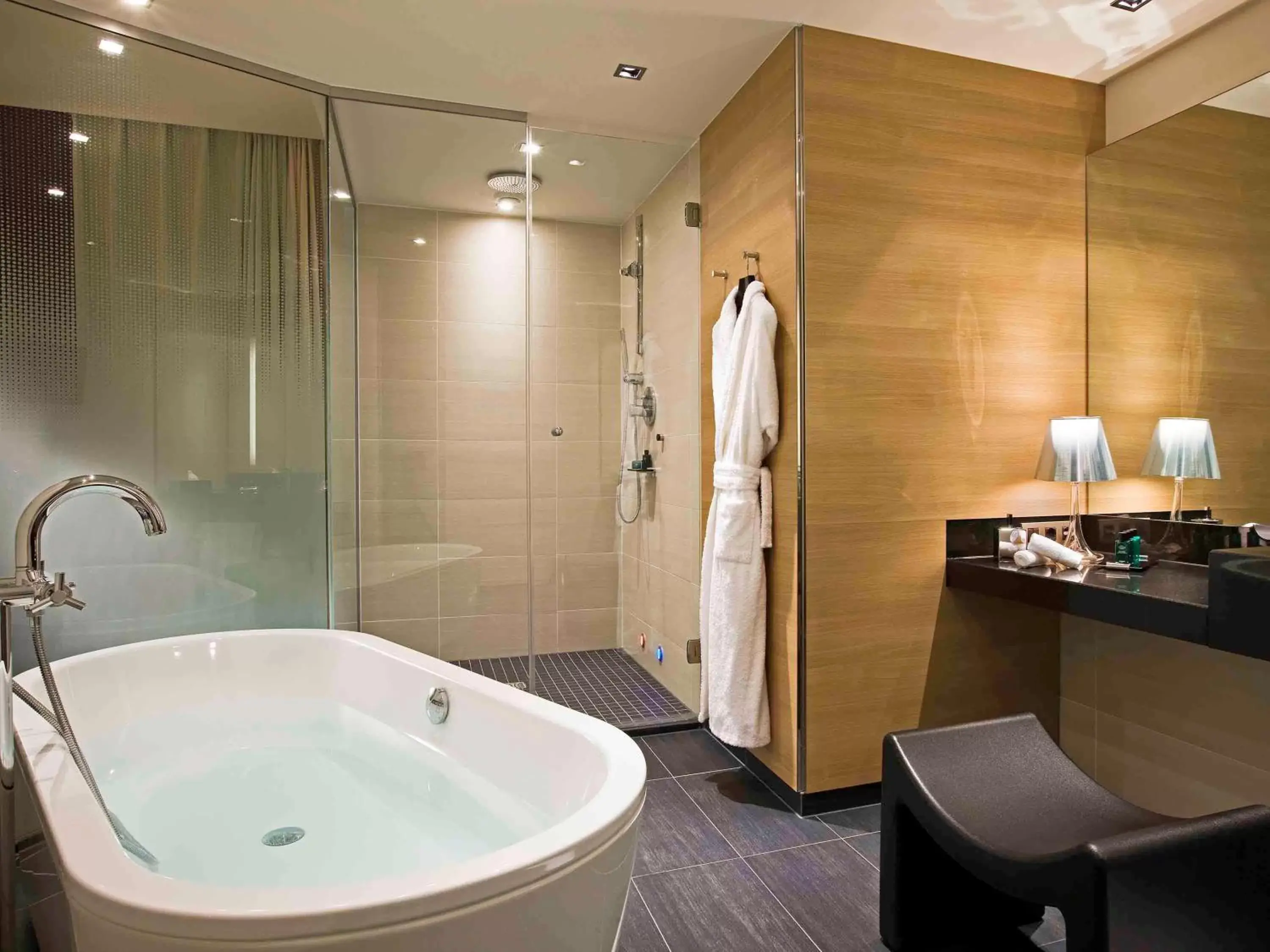 Photo of the whole room, Bathroom in Sofitel Luxembourg Le Grand Ducal