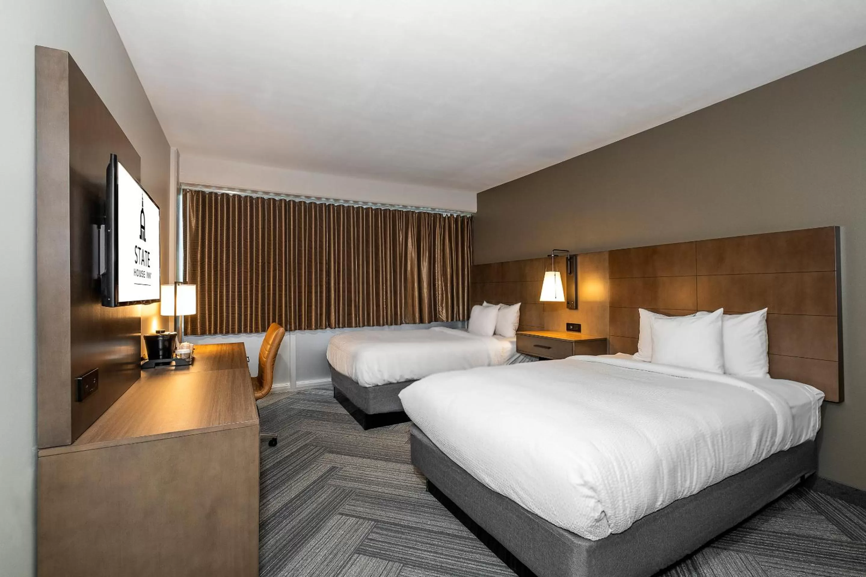 Bed in State House Inn, Trademark Collection by Wyndham