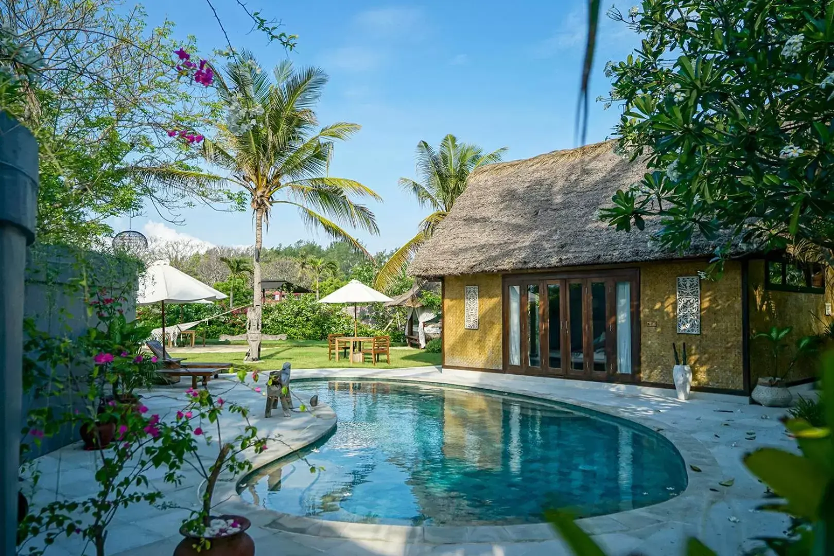 Photo of the whole room, Swimming Pool in Pondok Santi Estate