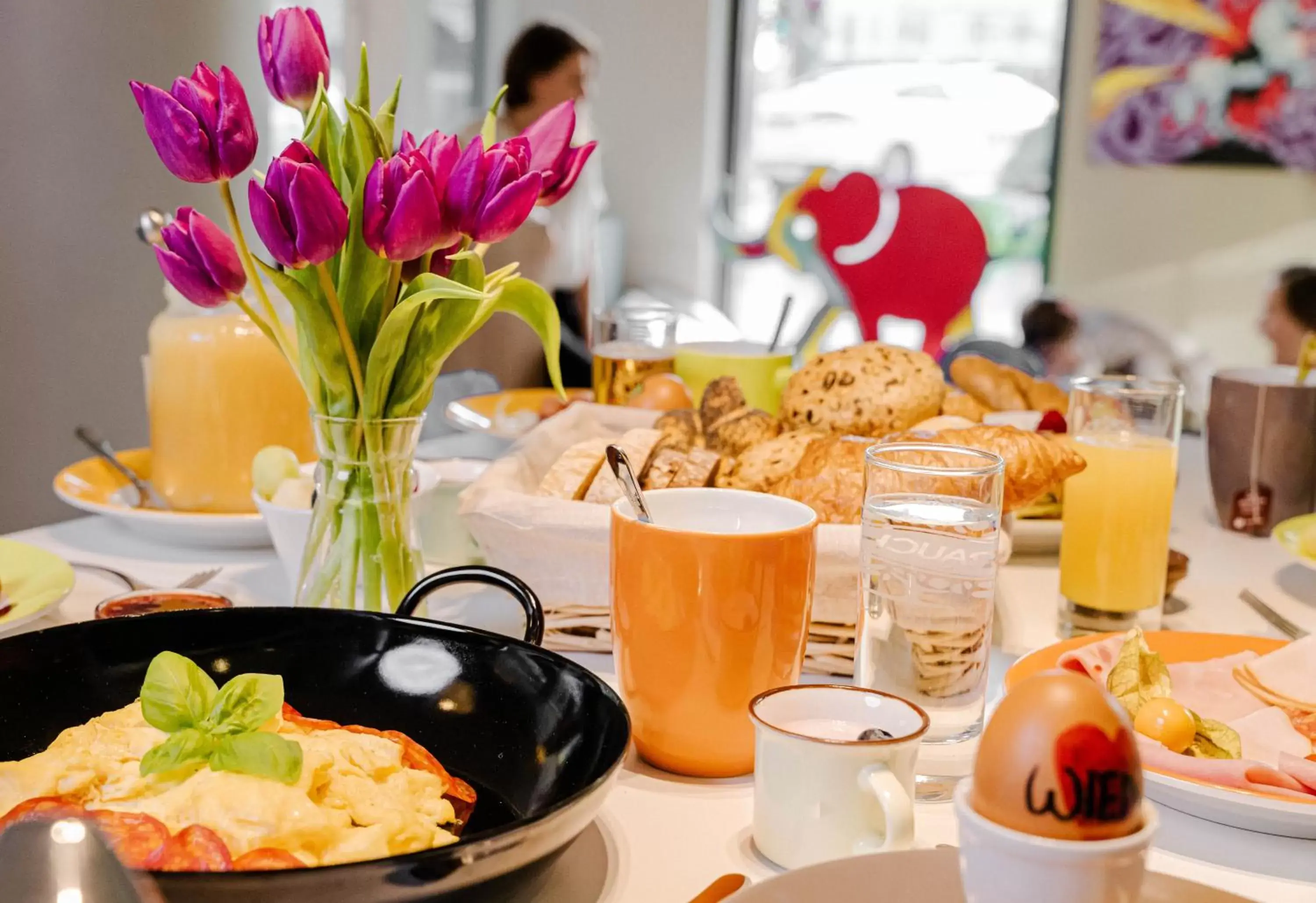 Breakfast in Ibis Styles Wien City