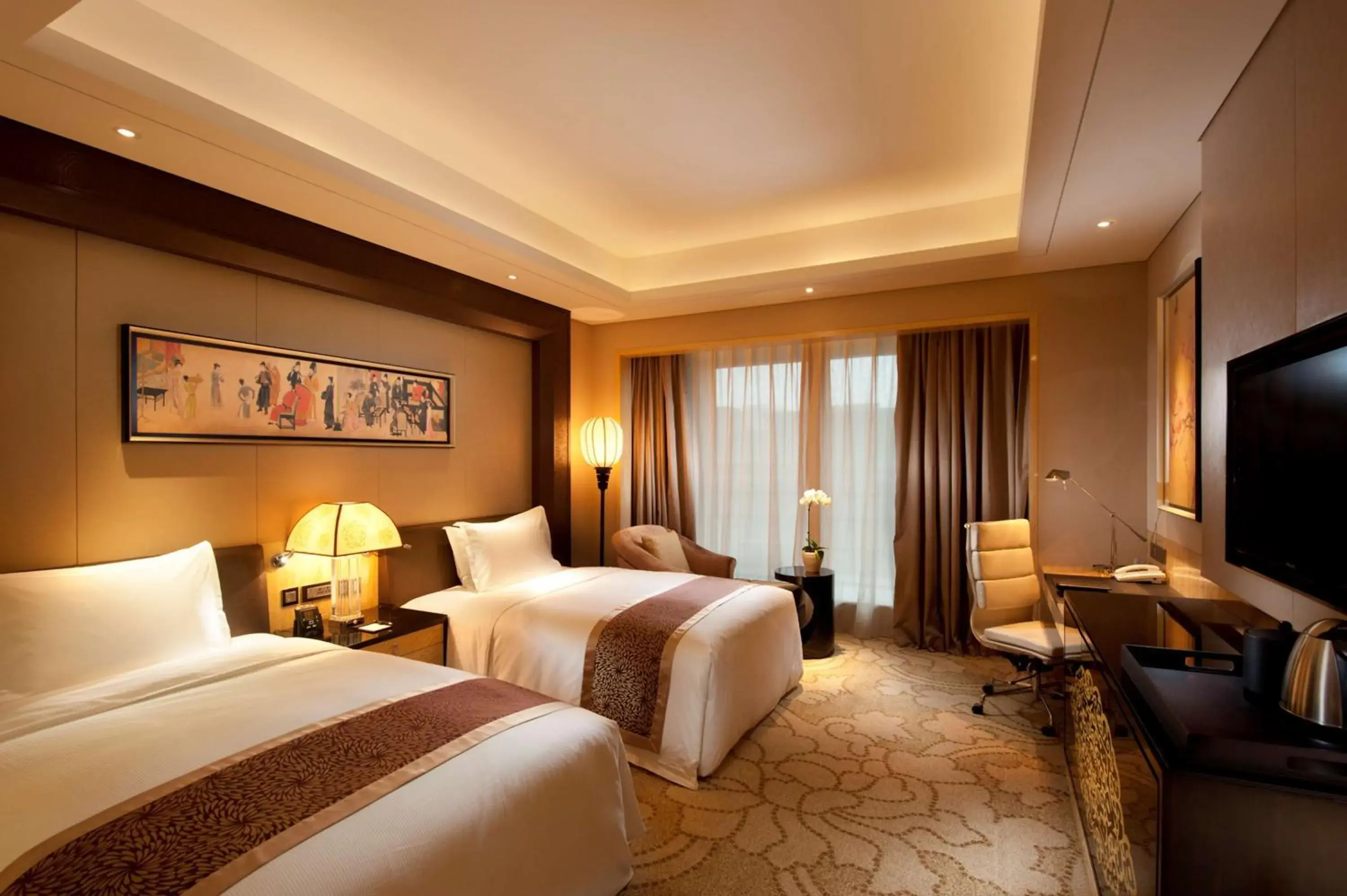 Bedroom, Bed in Hilton Xian