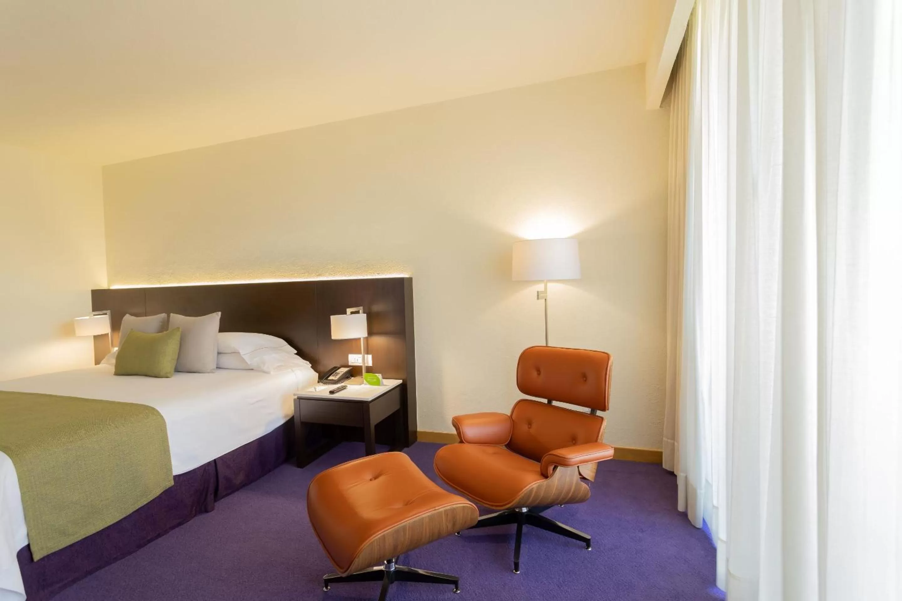 Bedroom, Bed in Camino Real Polanco Mexico