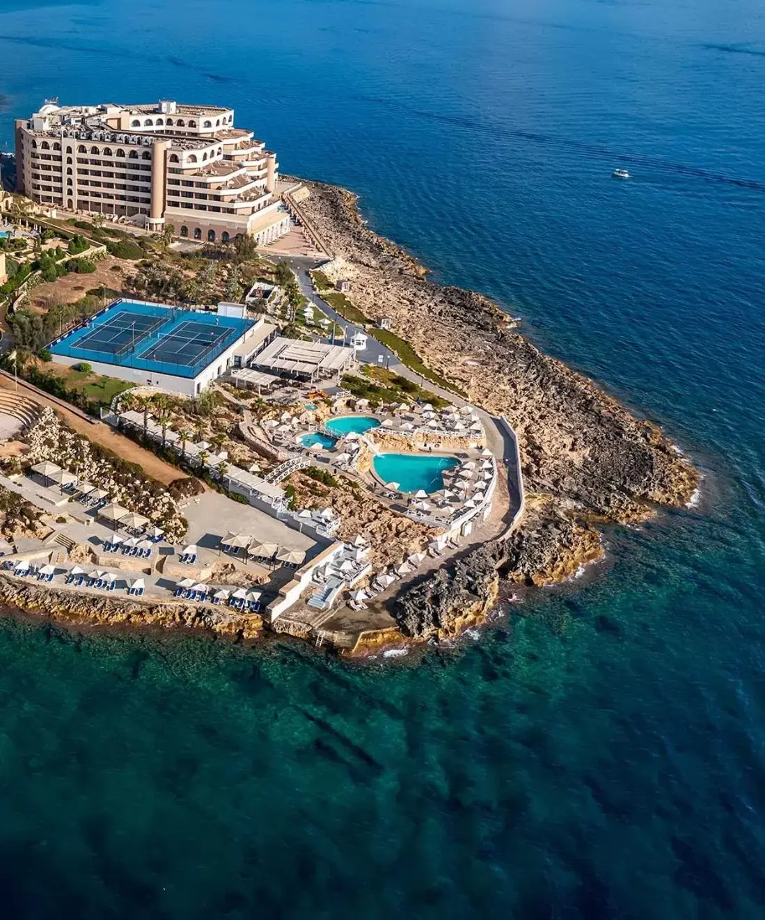 View (from property/room), Bird's-eye View in Radisson Blu Resort, Malta St. Julian's