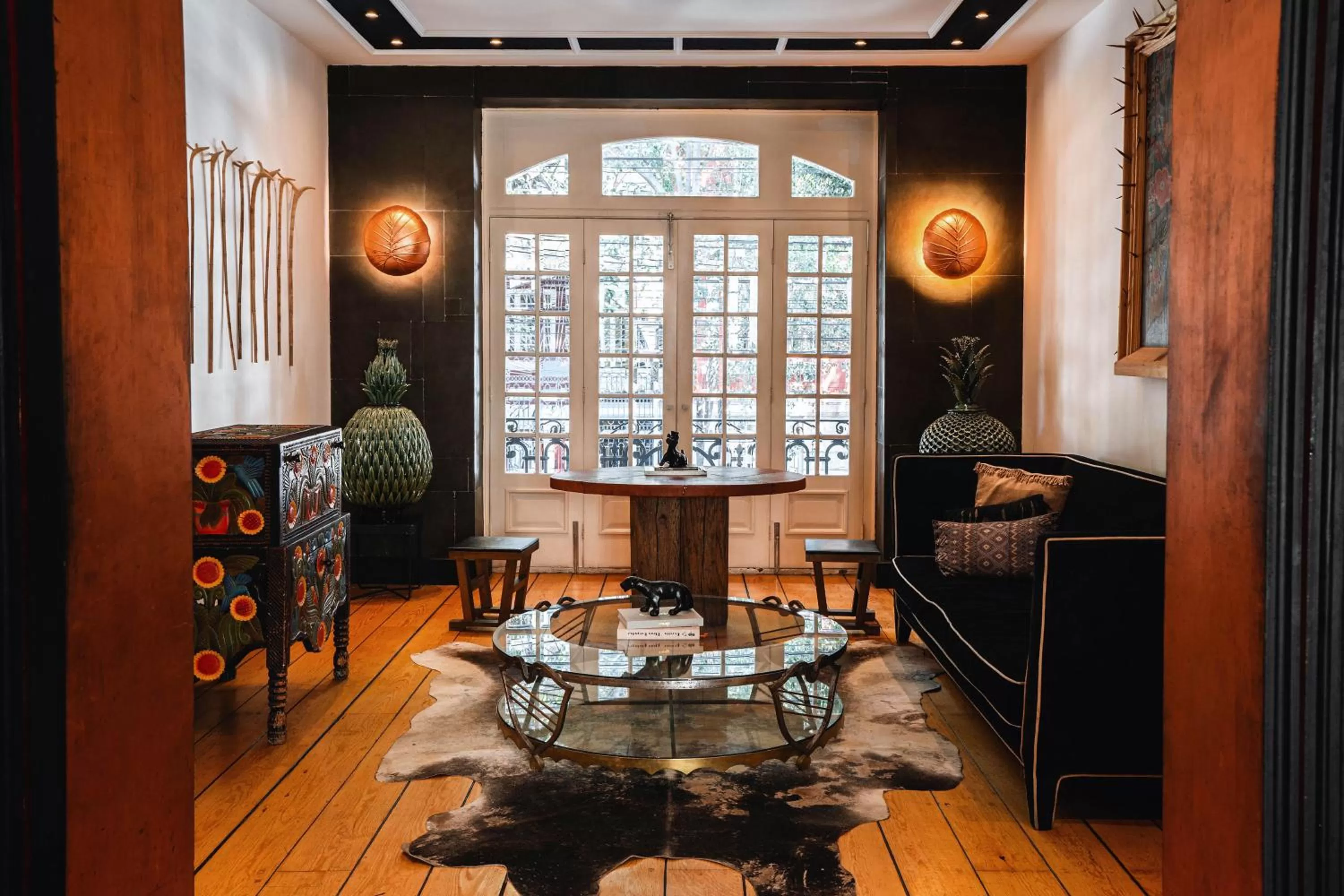 Balcony/Terrace in La Valise Mexico City, Member of Small Luxury Hotels