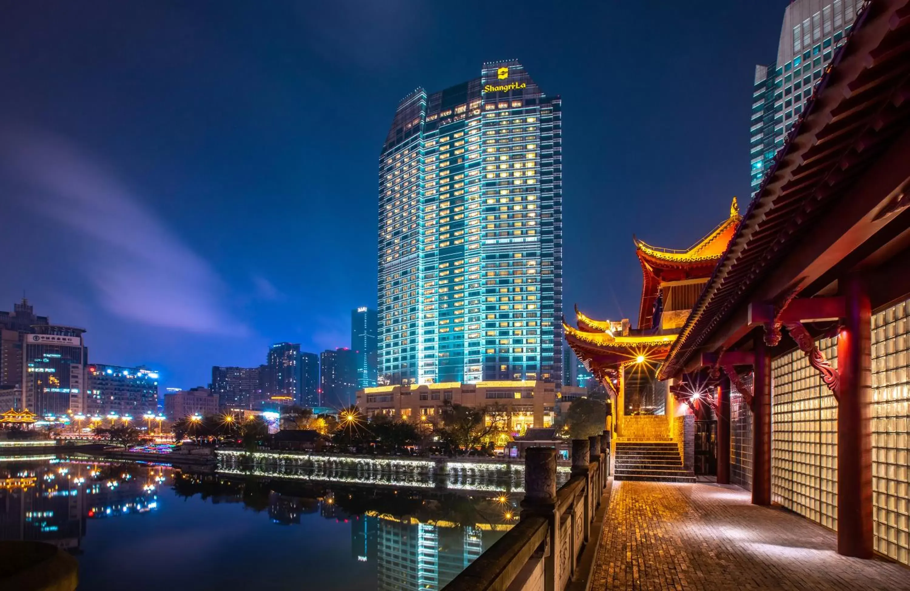 River view in Shangri-La Chengdu