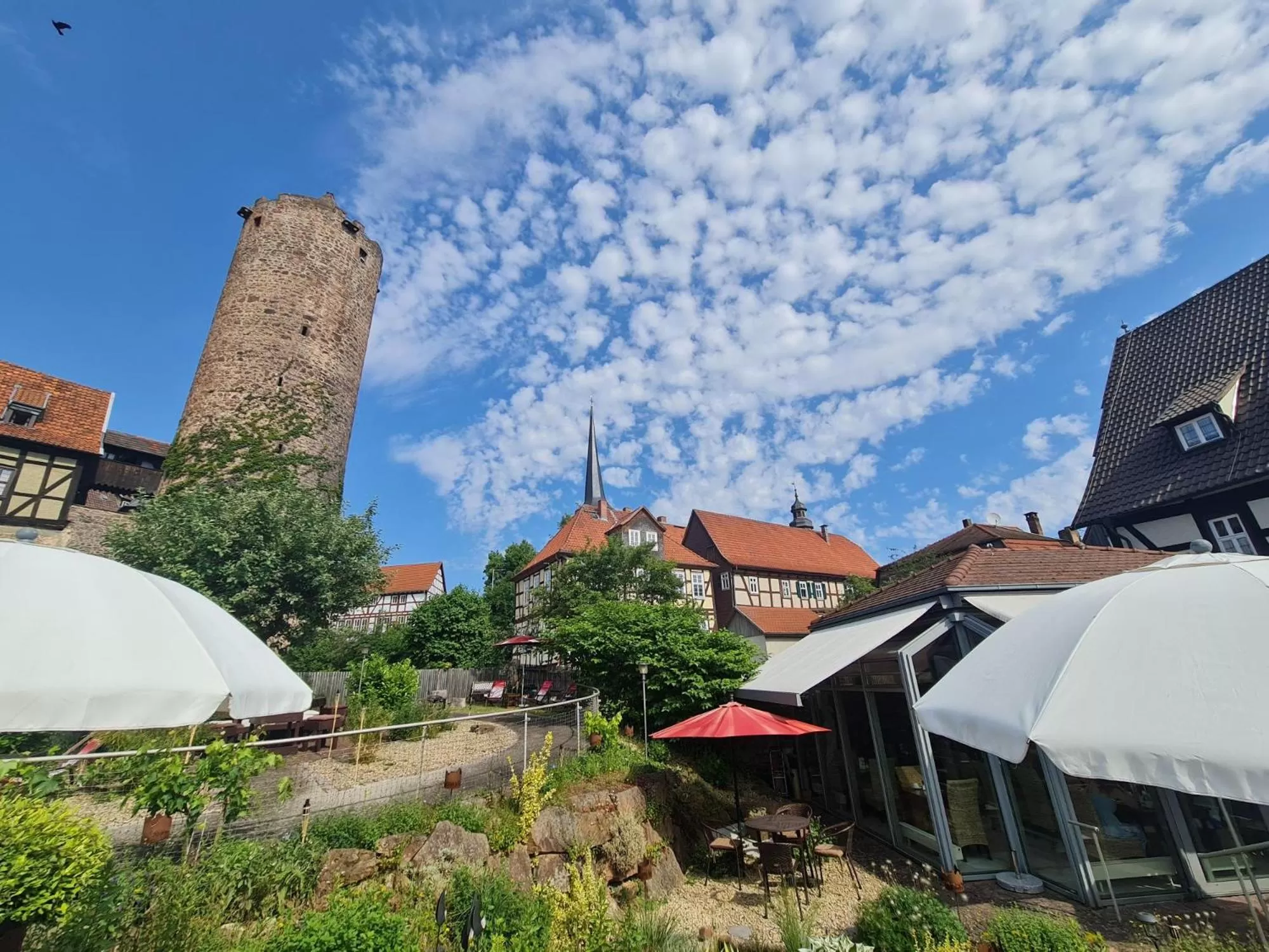 Property building in Hotel & Café Schachtenburg