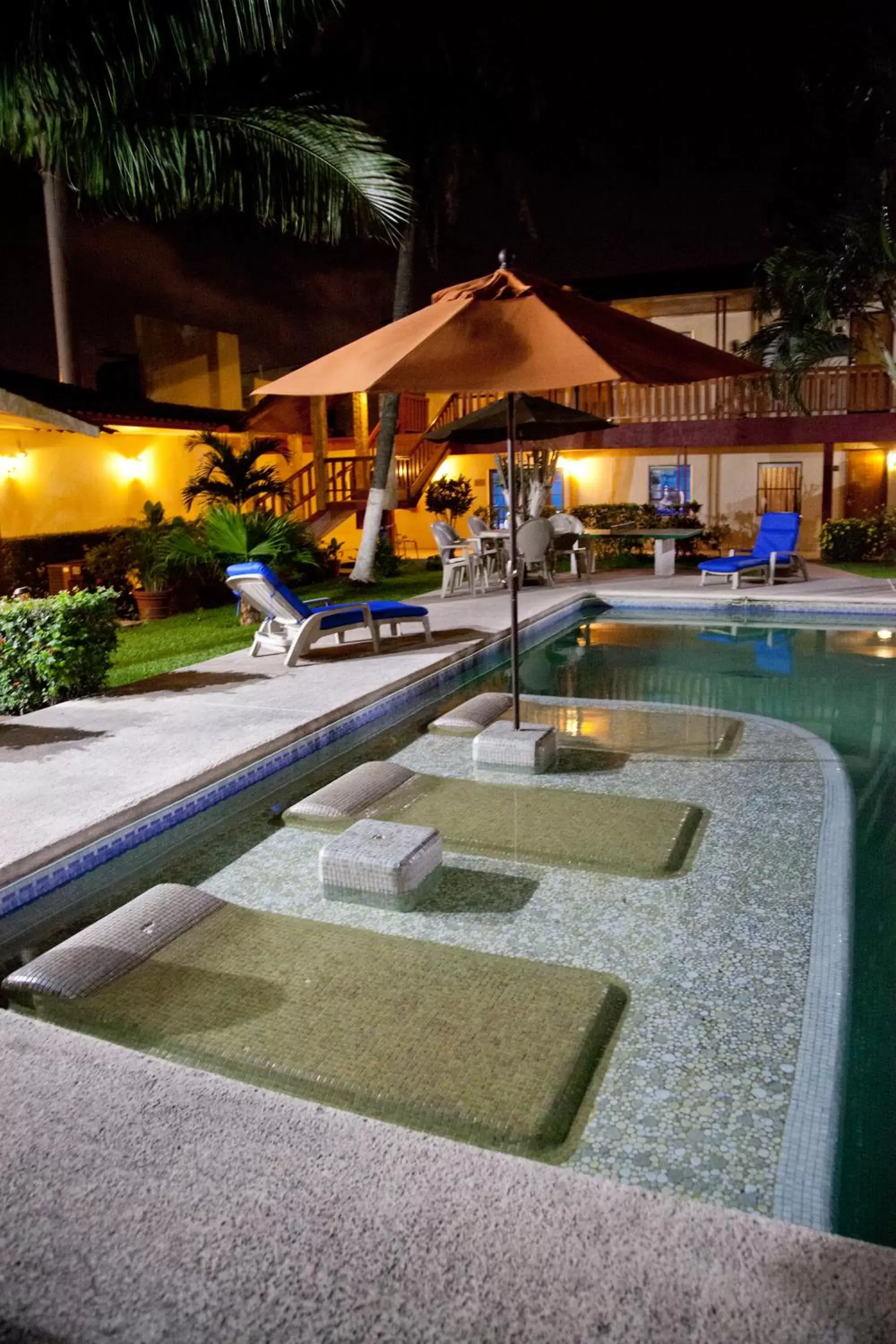 Night, Swimming Pool in Los Andes Coatzacoalcos