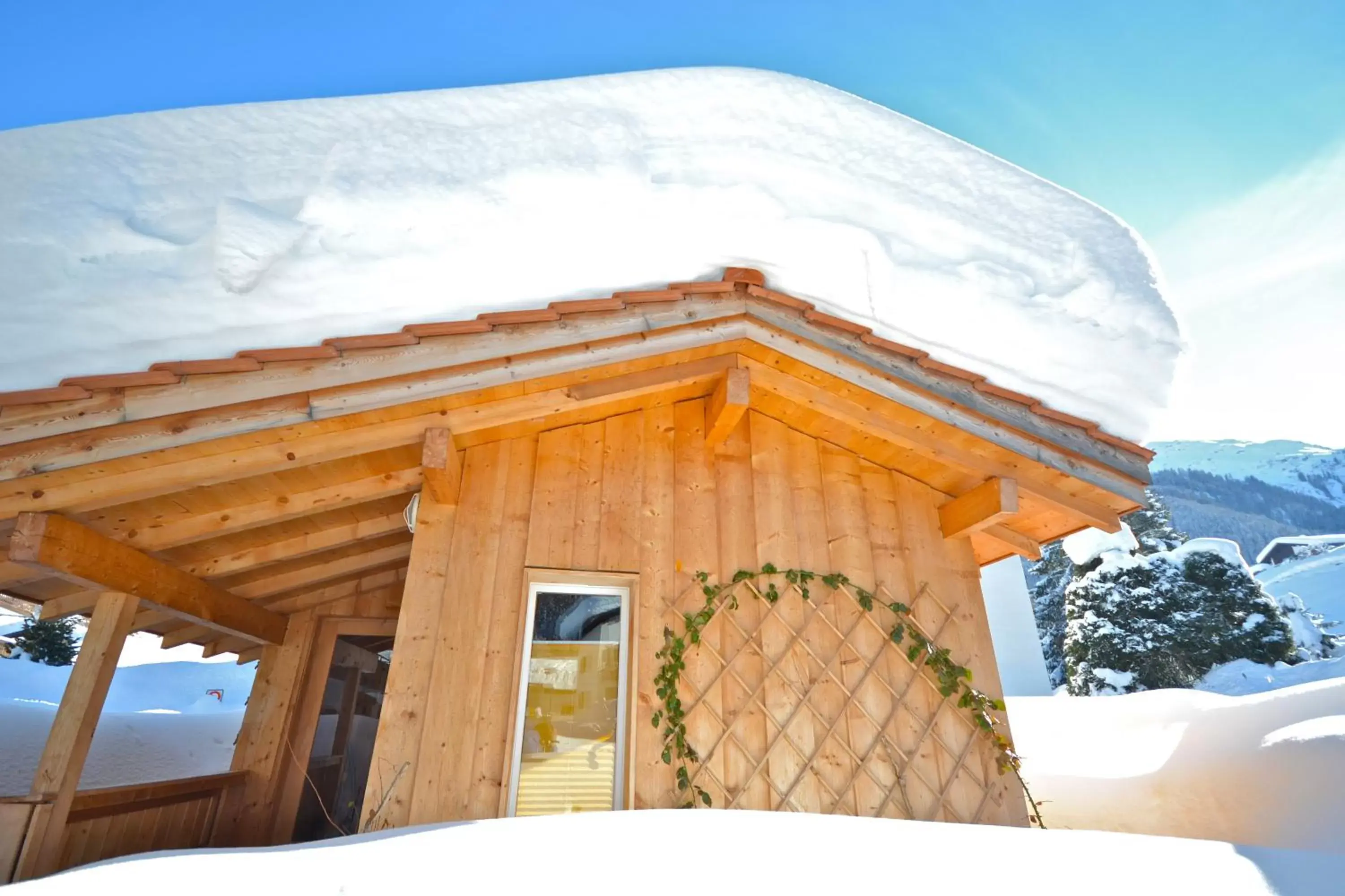 Sauna, Winter in Sport-Lodge Klosters