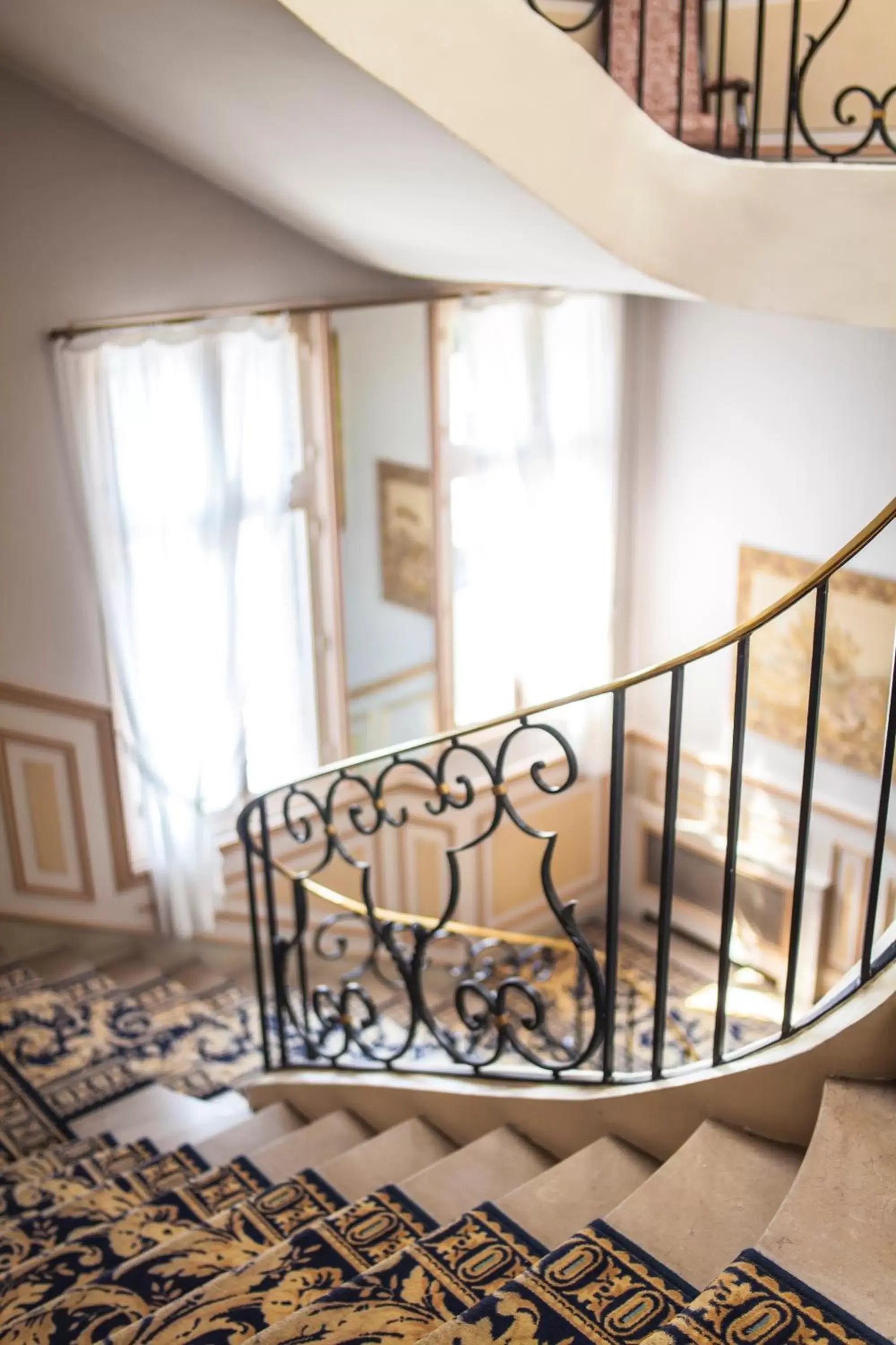 Decorative detail in Hotel Meurice