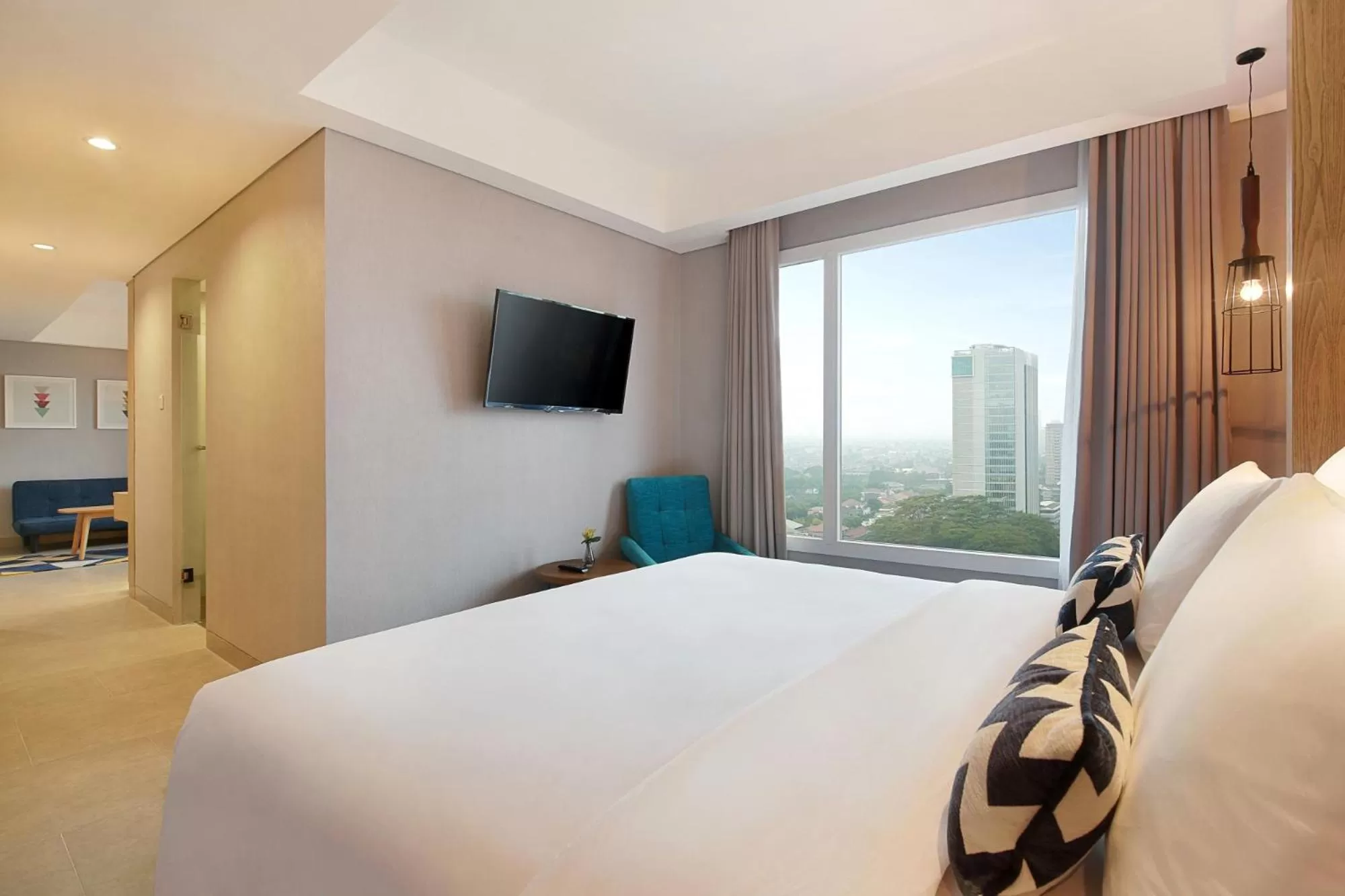 Bedroom, Bed in Swiss-Belinn Simatupang