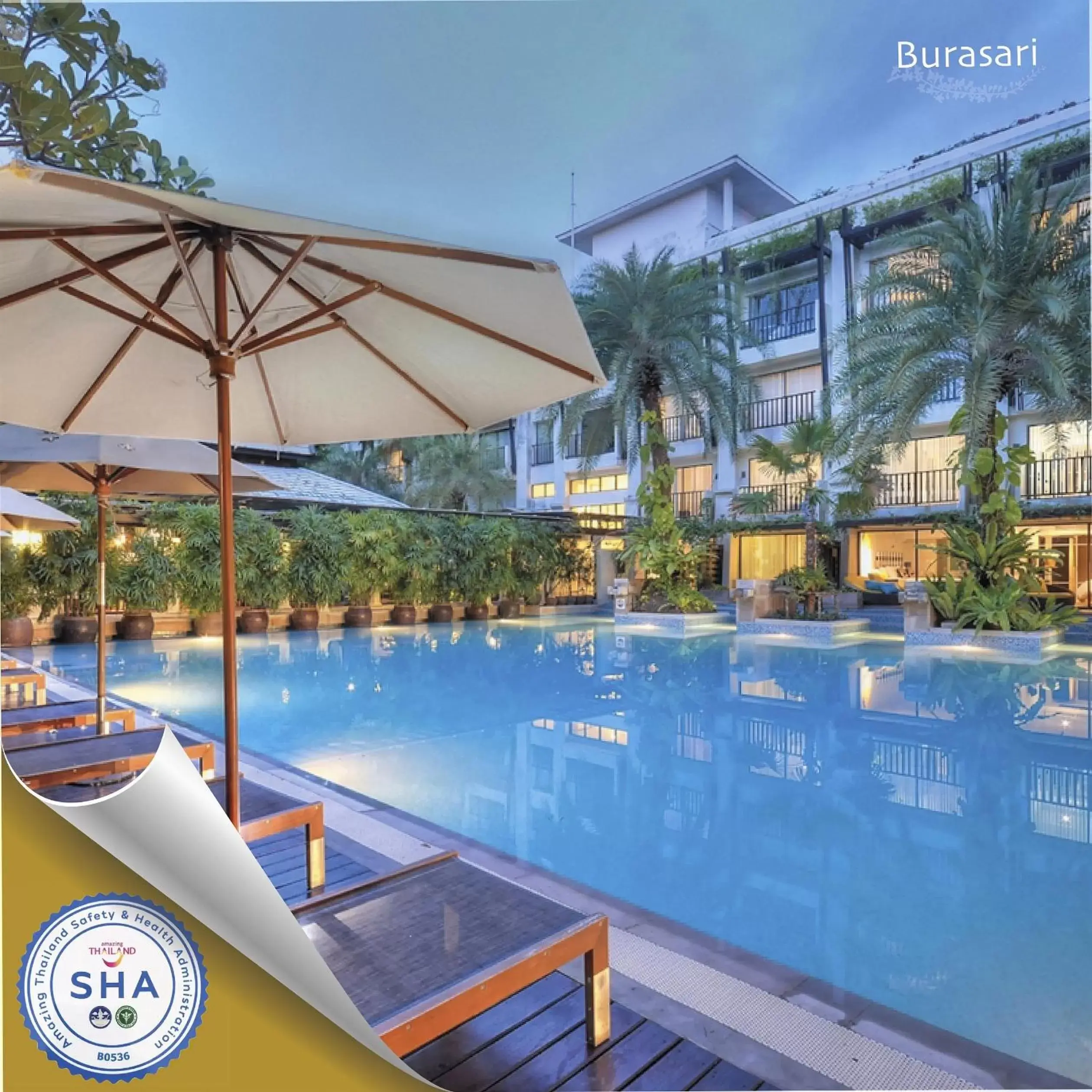 Swimming Pool in Burasari Phuket Resort & Spa - SHA Extra Plus