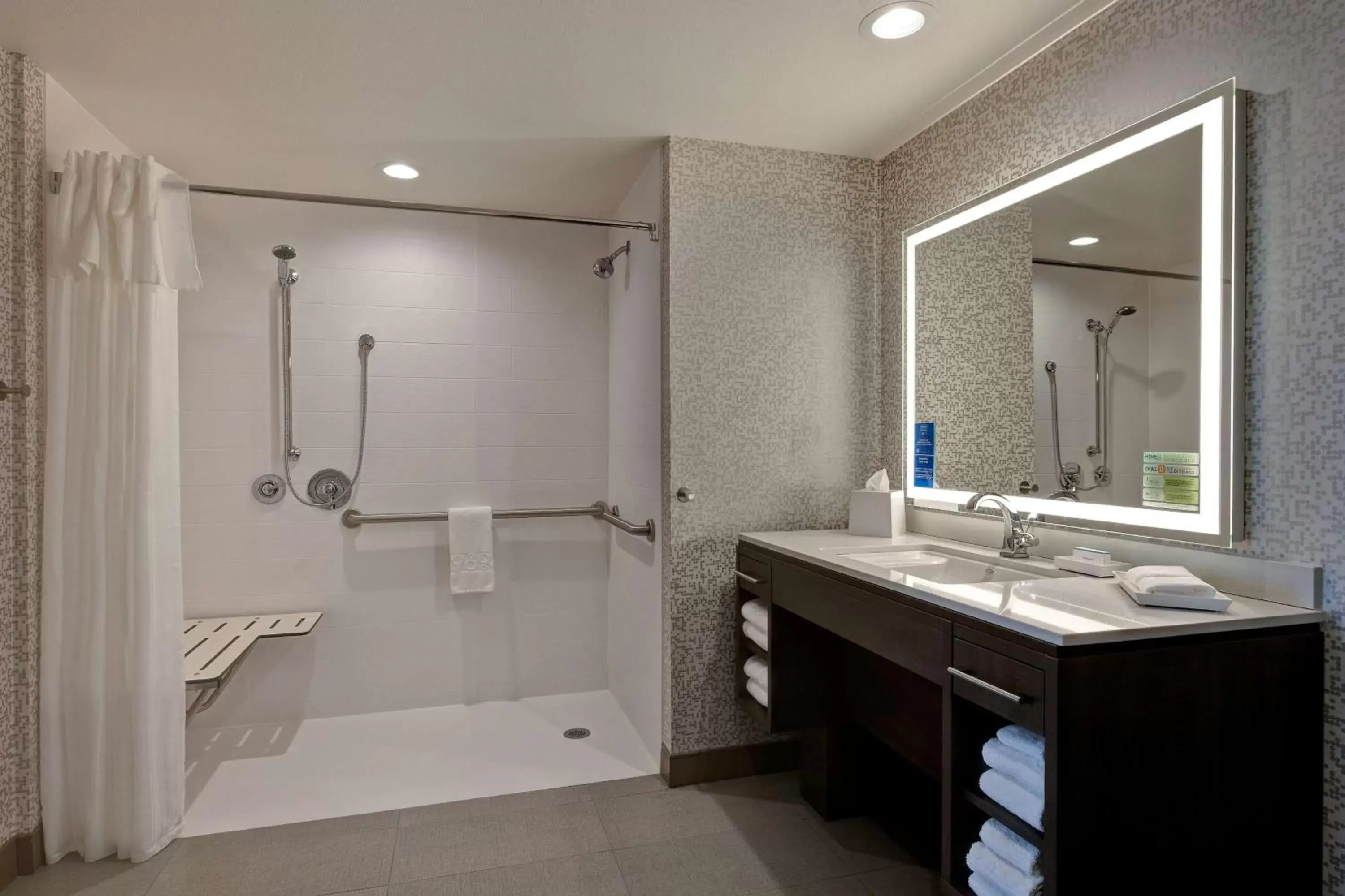 Bathroom in Home2 Suites By Hilton Barstow, Ca