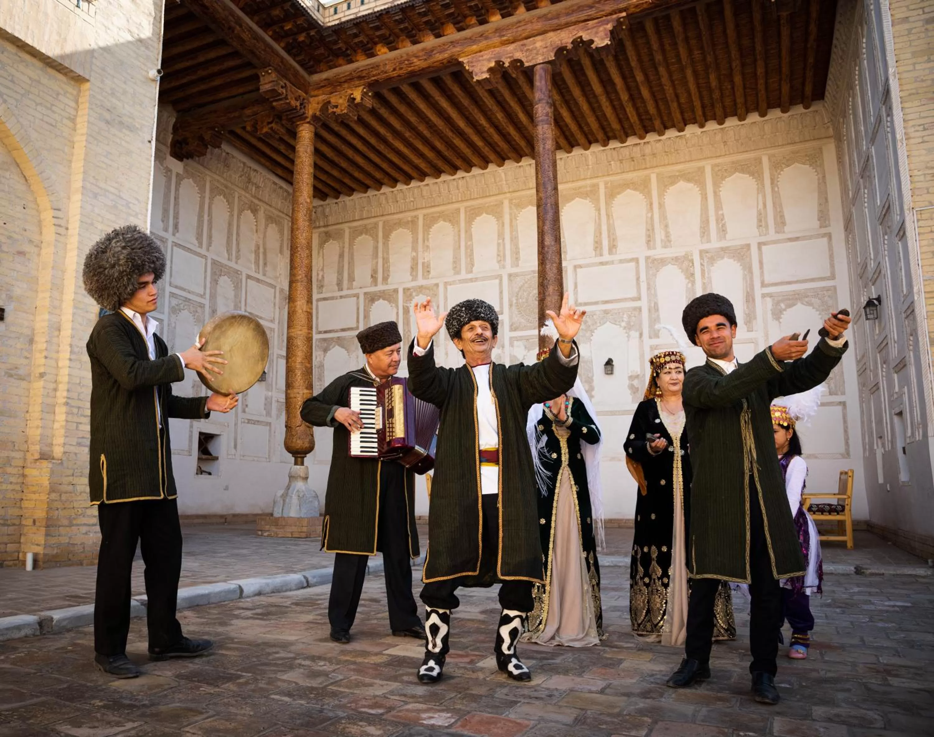 People in New Star Boutique hotel - madrasah Muhammad Mahram 1903