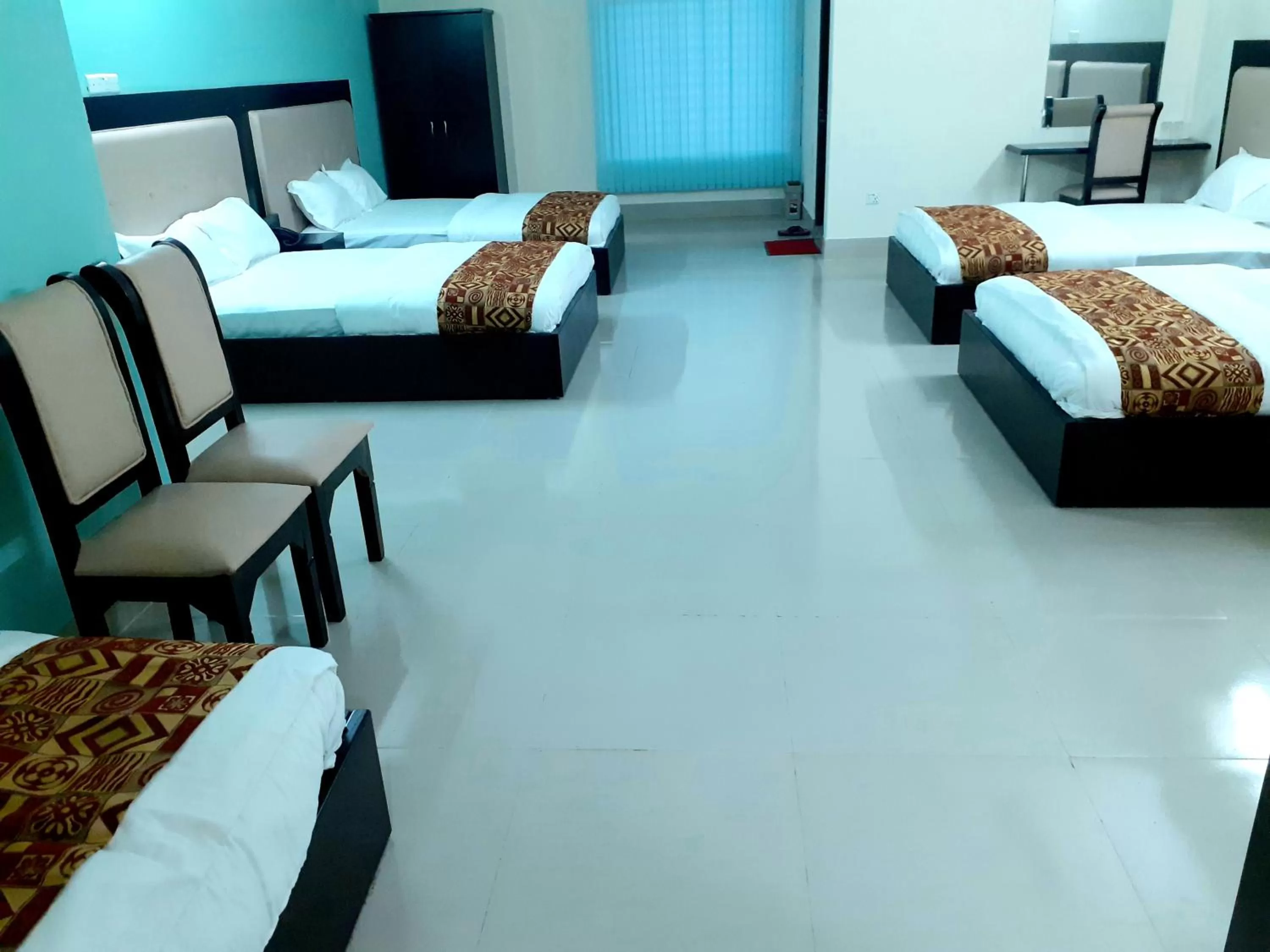 Bed in Grand Surma Hotel