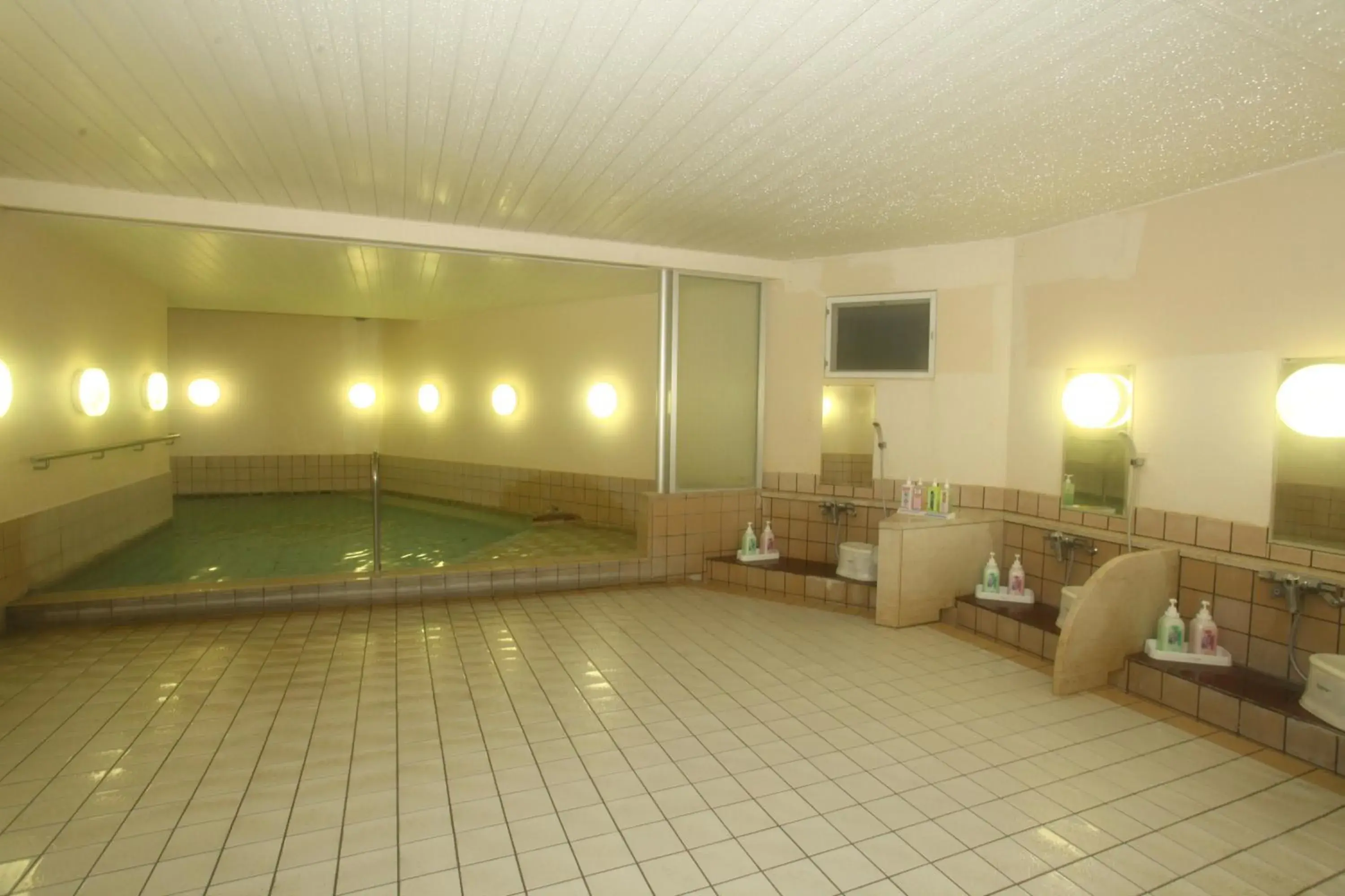 Hot Spring Bath, Swimming Pool in Hotel Kagetsuen