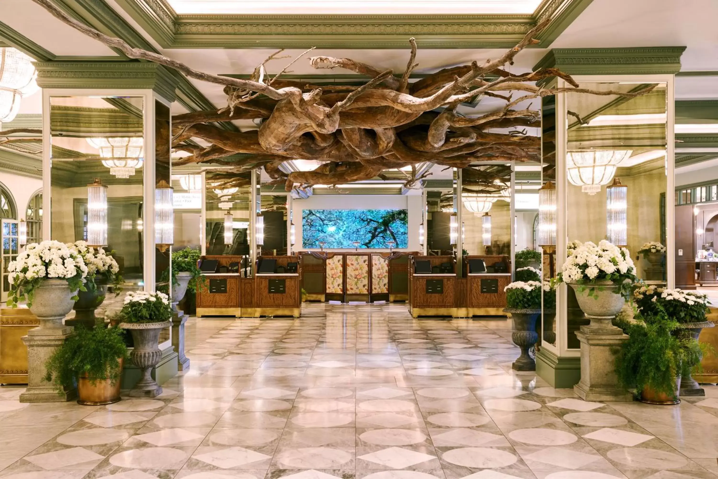 Lobby or reception in Park MGM Las Vegas