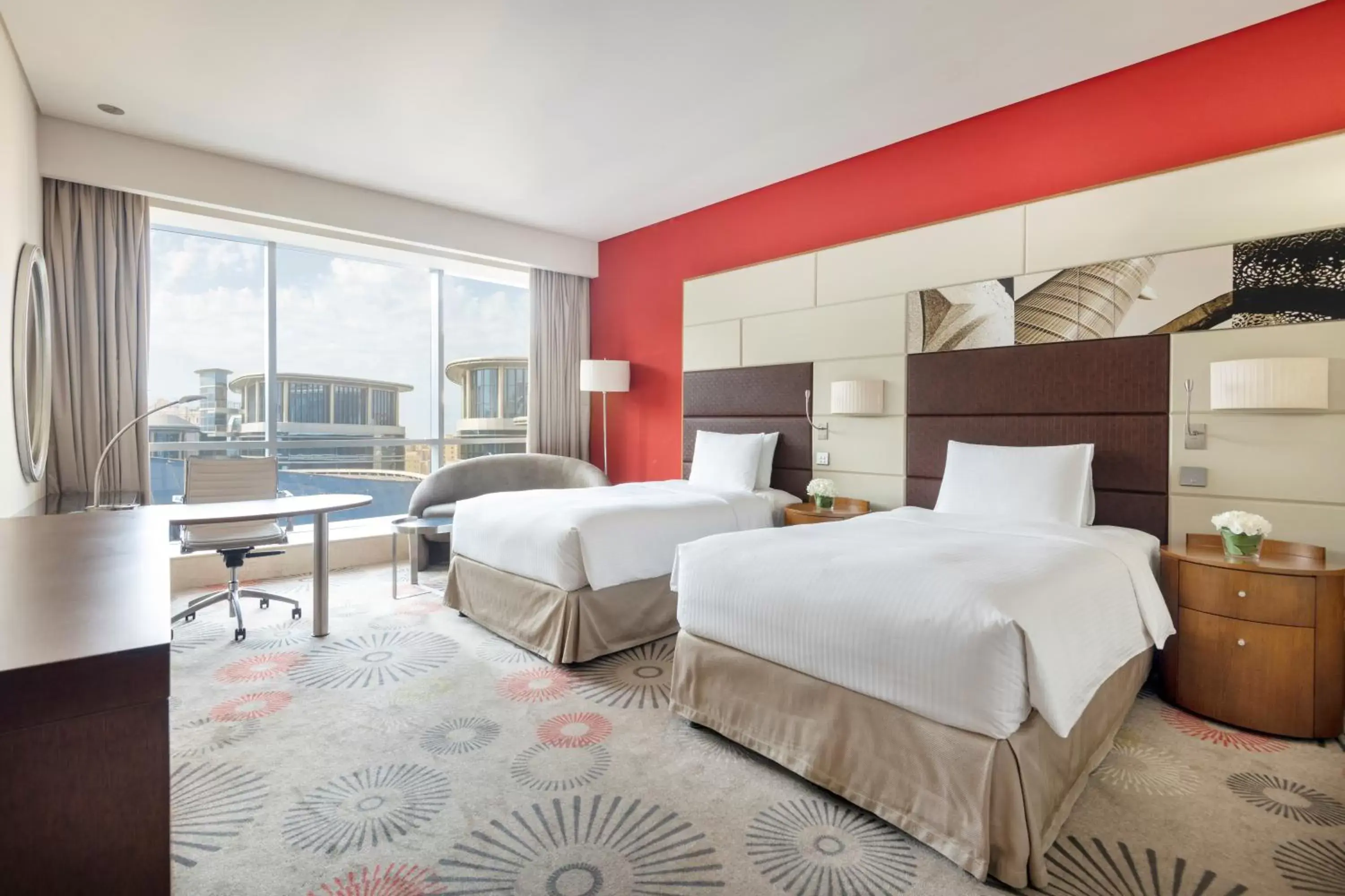 Bed in Crowne Plaza Doha - The Business Park, an IHG Hotel