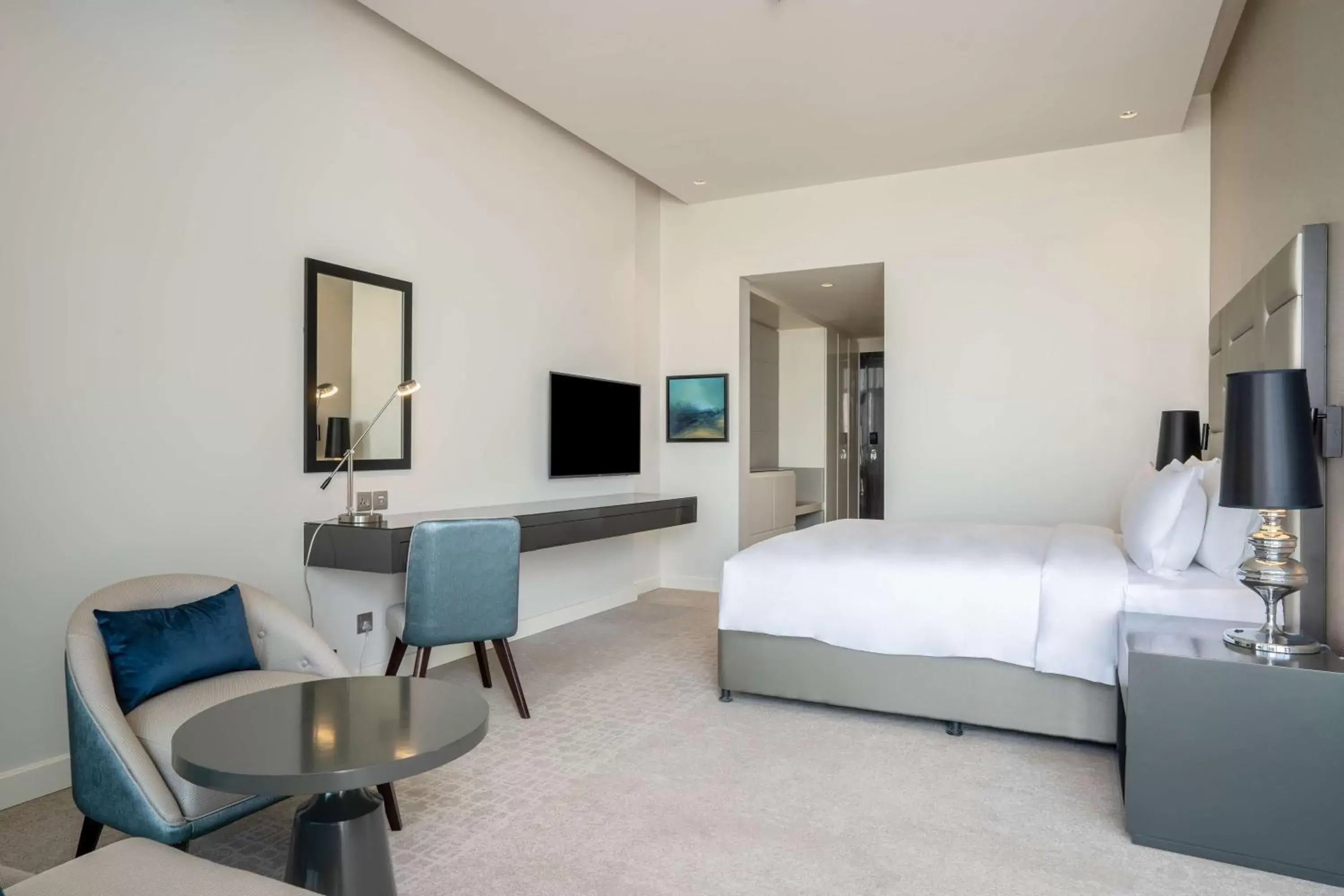 Bedroom in Radisson Dubai Damac Hills