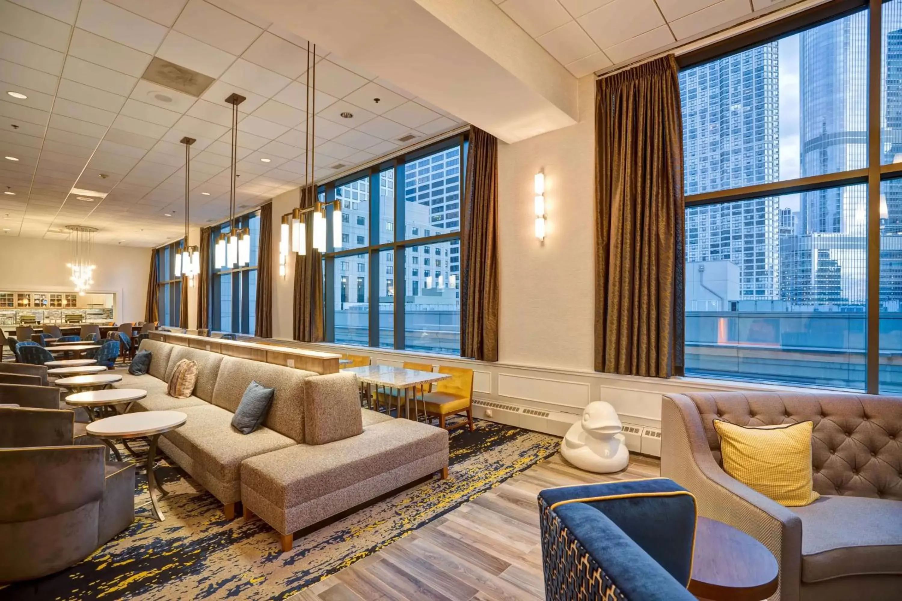 Lobby or reception, Seating Area in Homewood Suites by Hilton Chicago Downtown