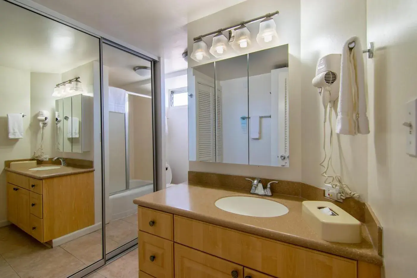Bathroom in Waikiki Shore by Outrigger