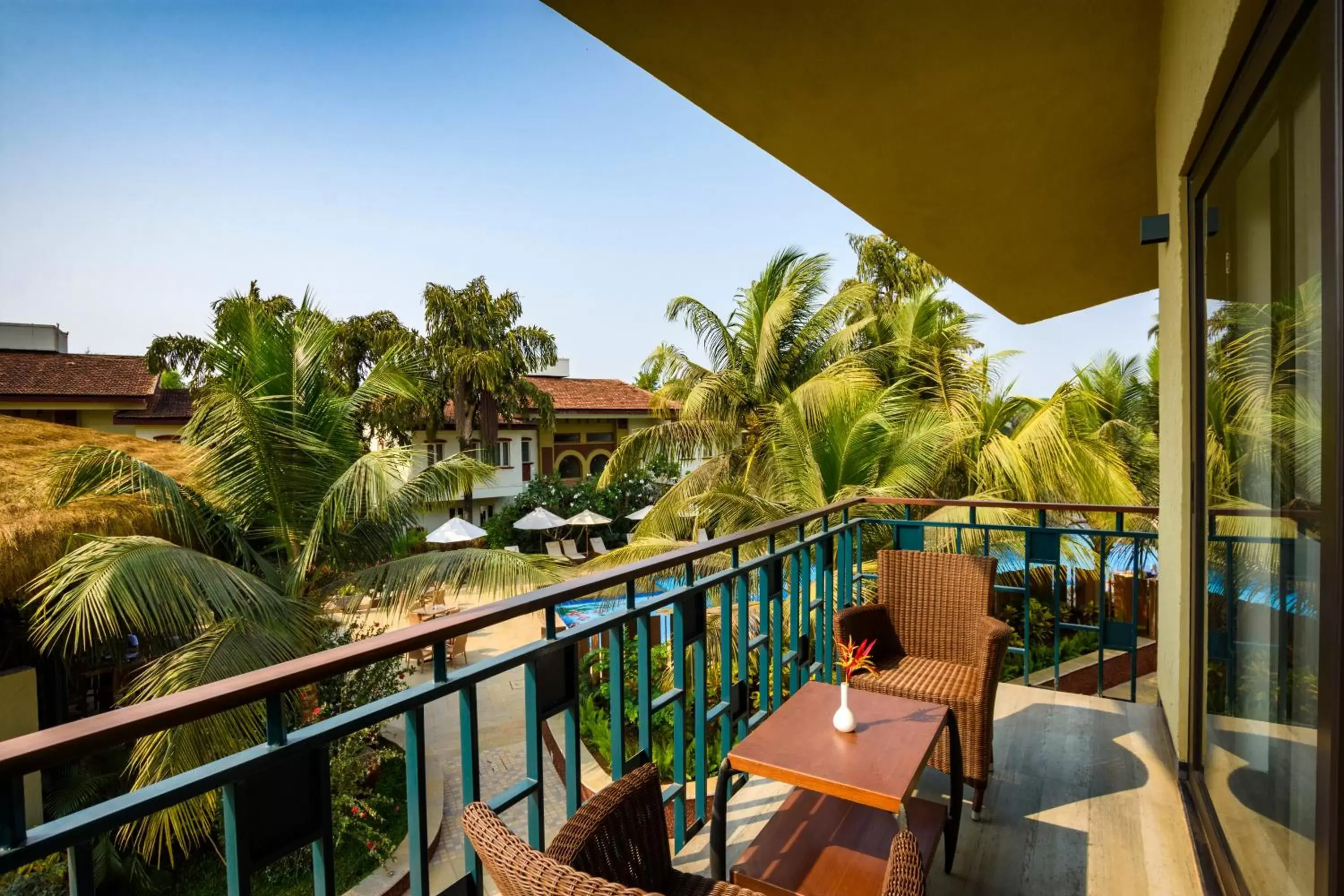 View (from property/room), Balcony/Terrace in Beleza By The Beach