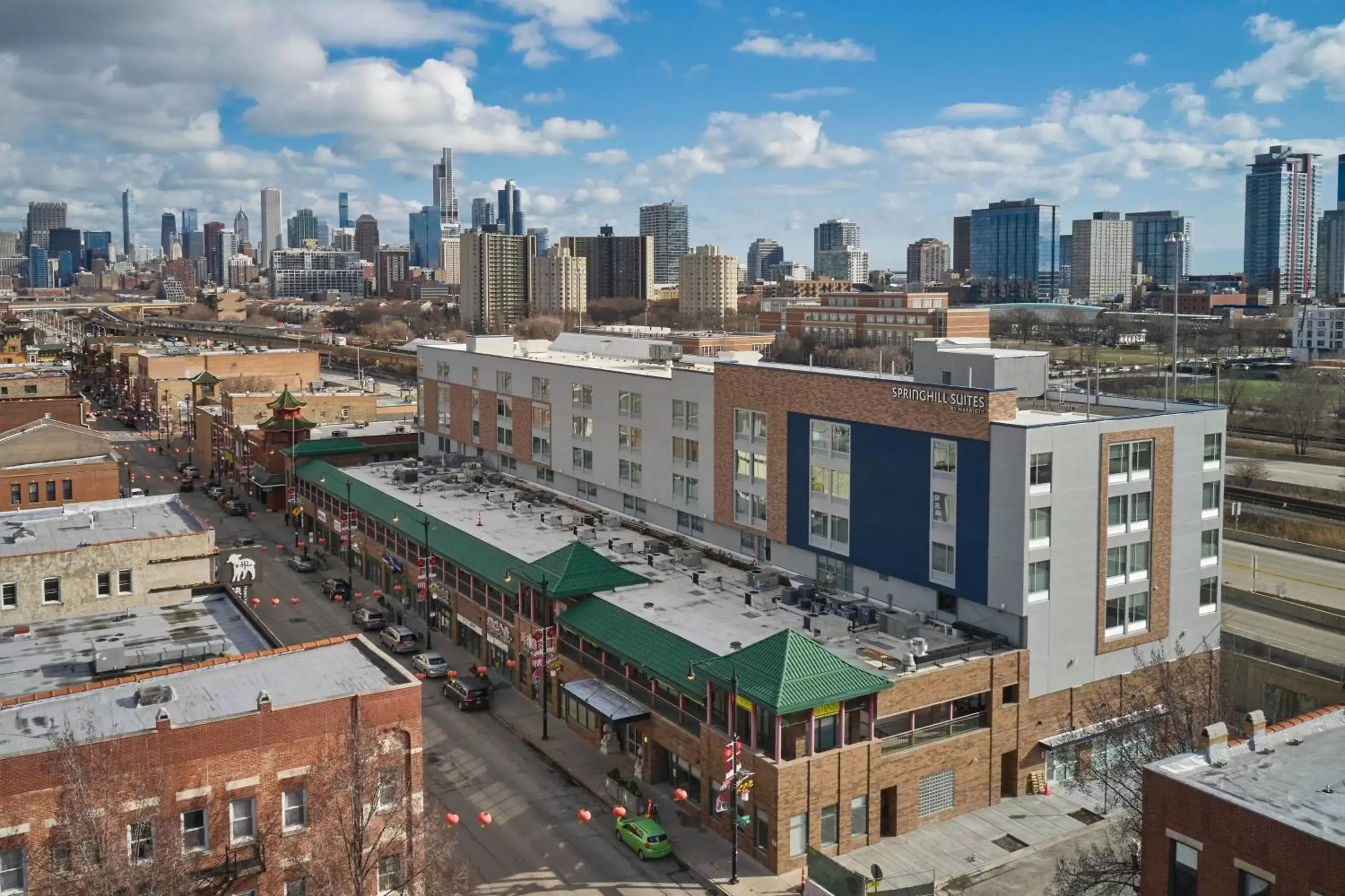 Property building, Bird's-eye View in SpringHill Suites by Marriott Chicago Chinatown