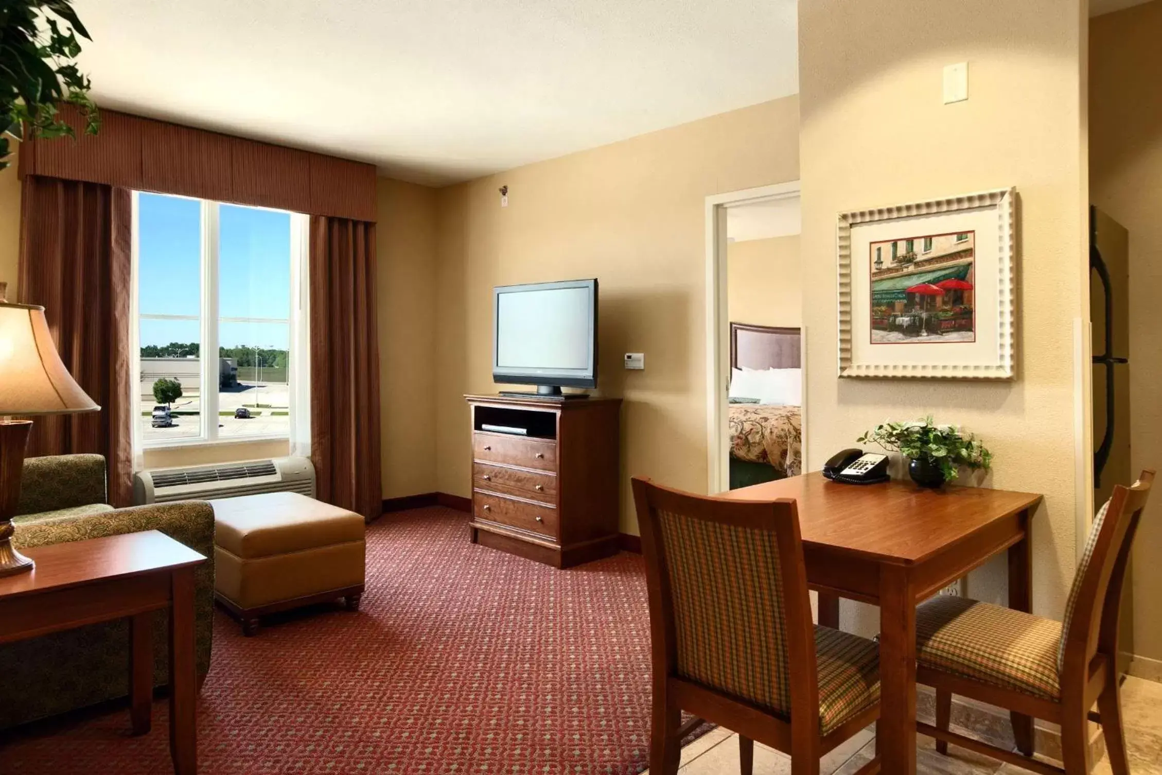 Bedroom in Homewood Suites by Hilton Decatur-Forsyth