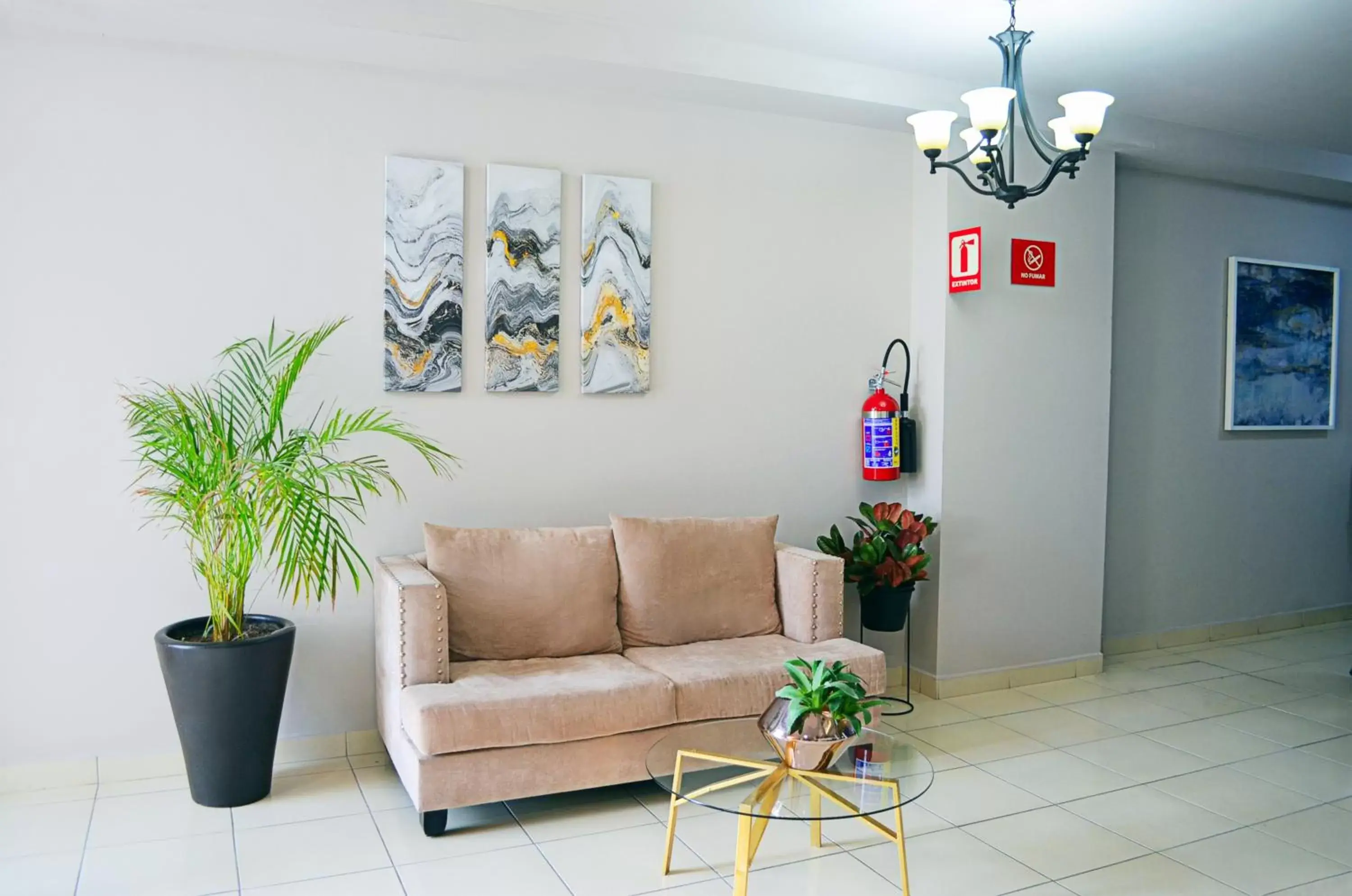 Seating Area in Bahia Marina Departamentos