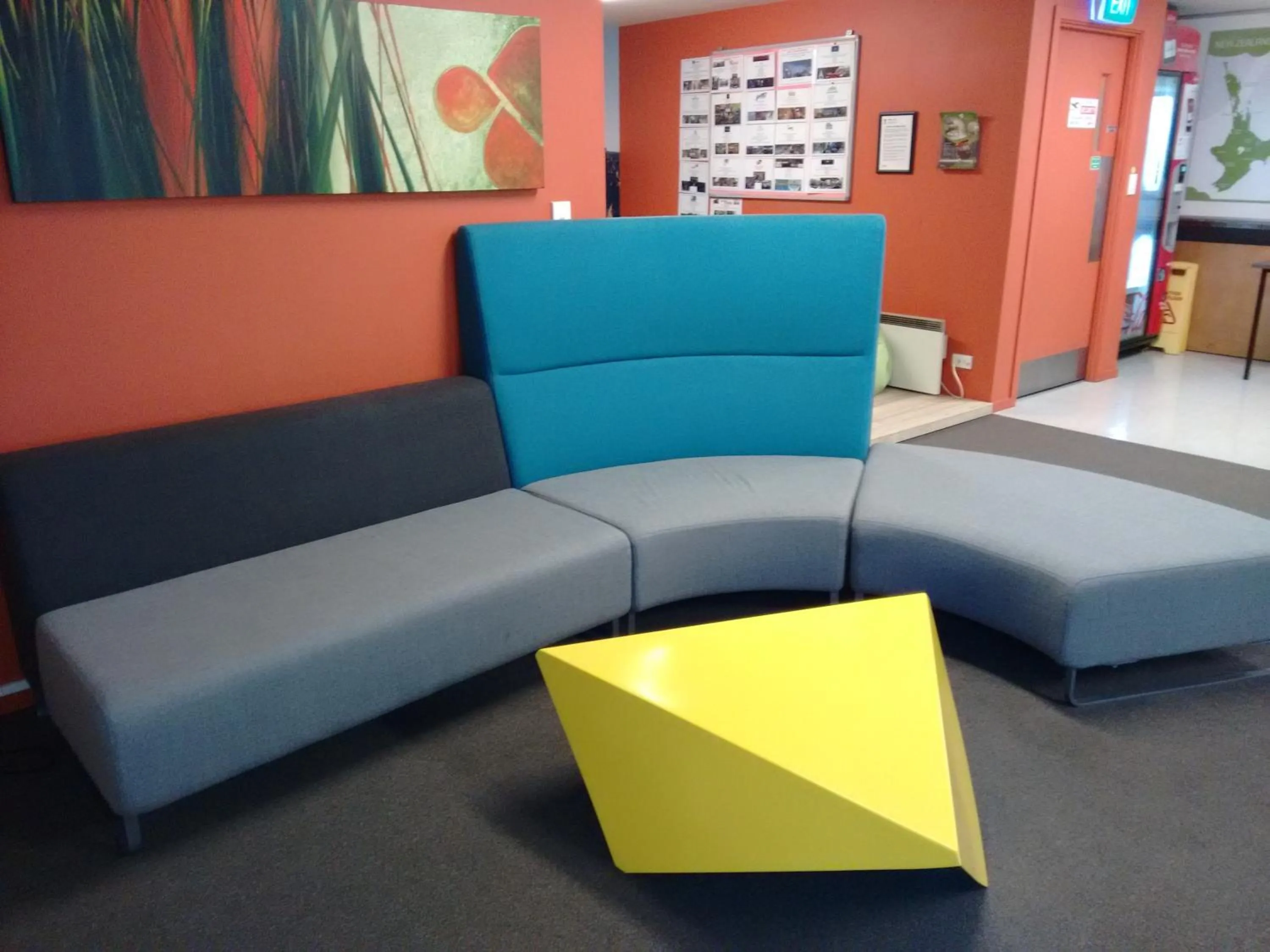 Communal lounge/ TV room in City Lodge Accommodation