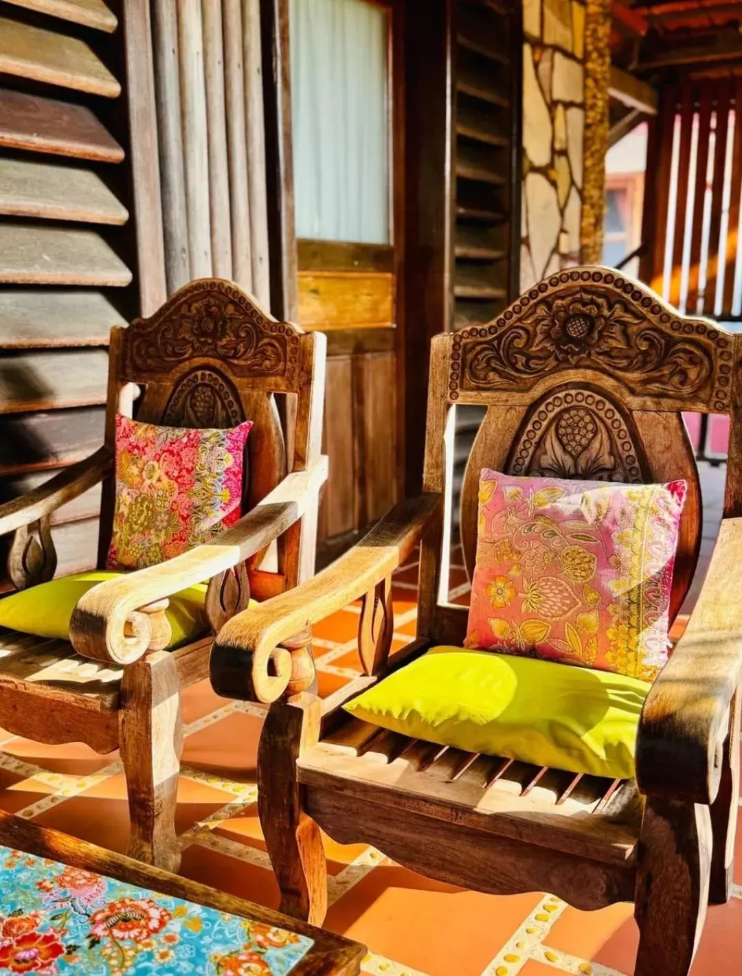 Balcony/Terrace, Seating Area in TARA LODGE Haven of peace