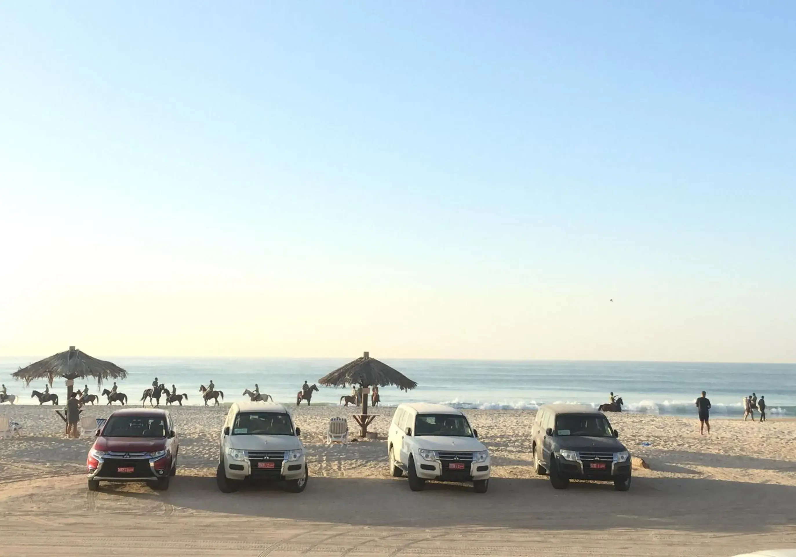 Horse-riding, Beach in Salalah Beach Resort Hotel