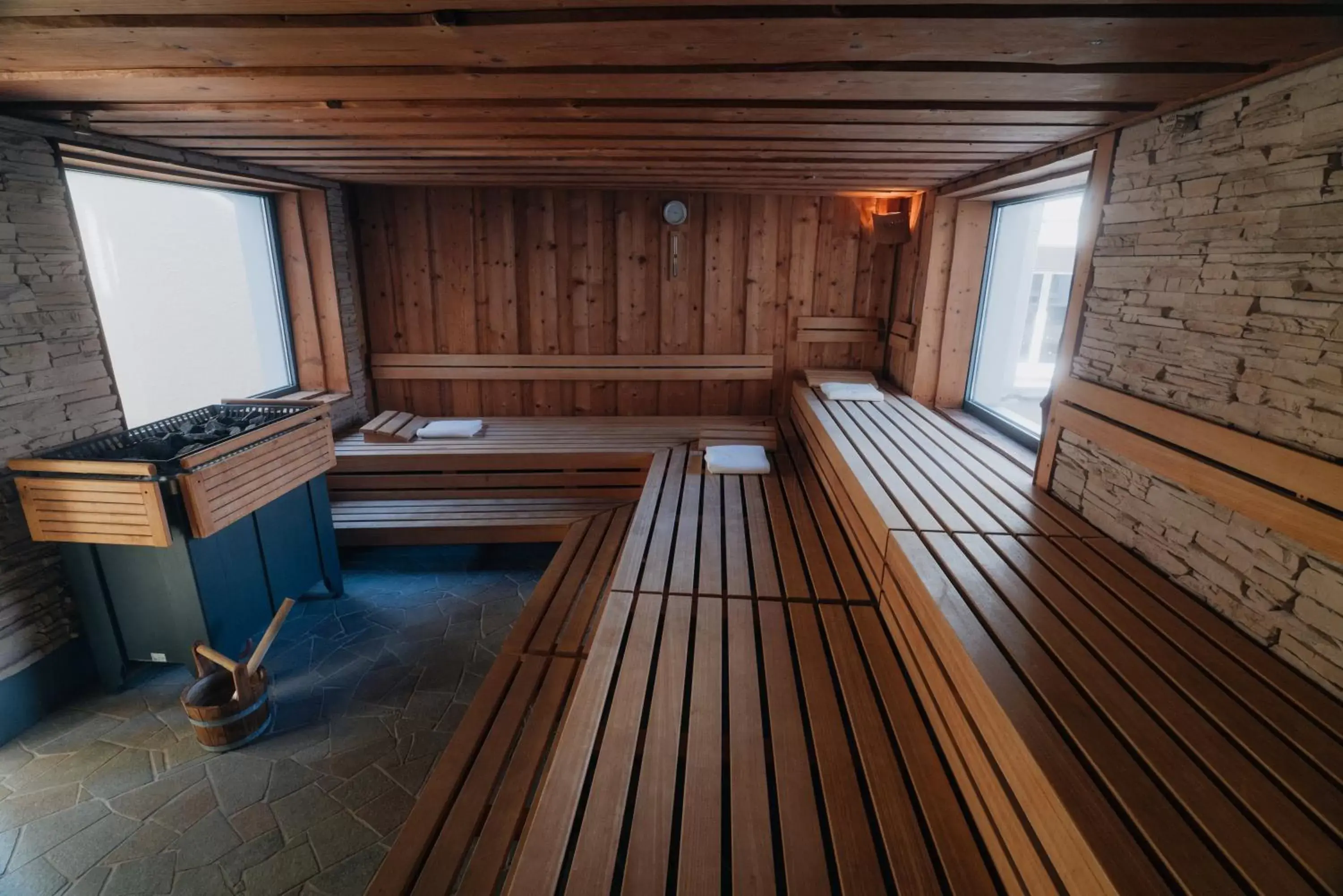 Sauna in Wellnesshotel Schweizerhof