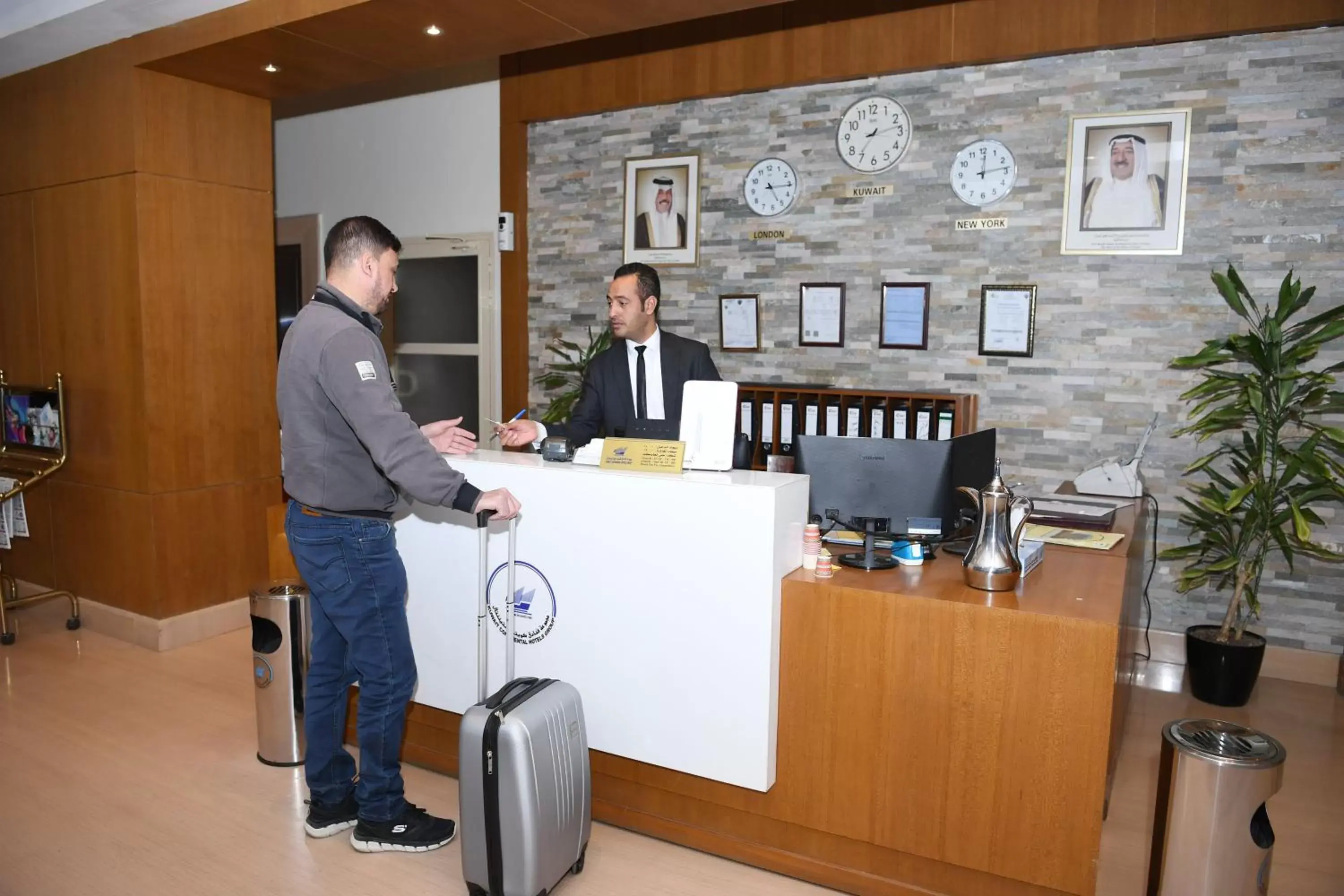 Lobby or reception in Continental Inn Hotel Al Farwaniya