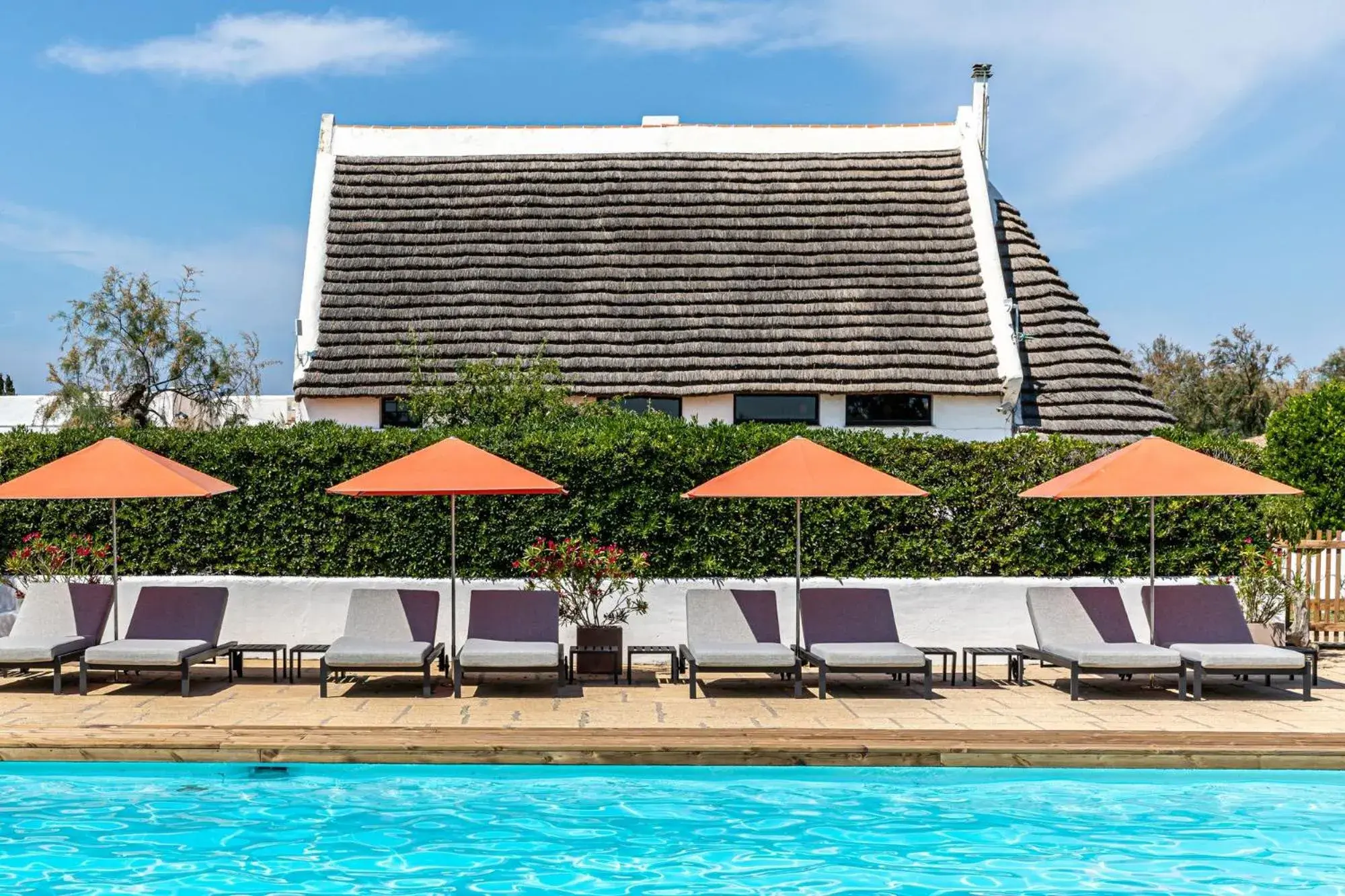 Swimming Pool in Auberge Cavaliere du Pont des Bannes