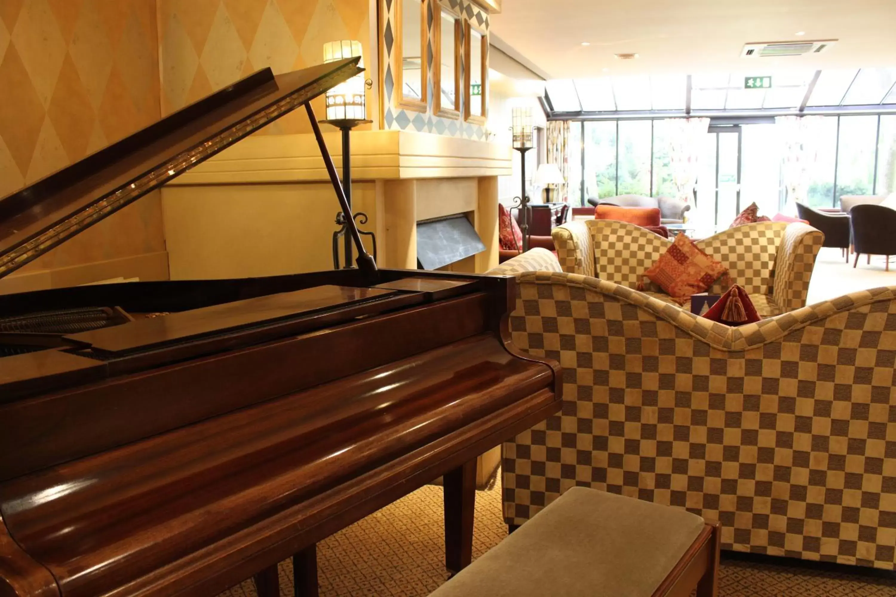 Communal lounge/ TV room, Lobby/Reception in Brook Mollington Banastre Hotel & Spa