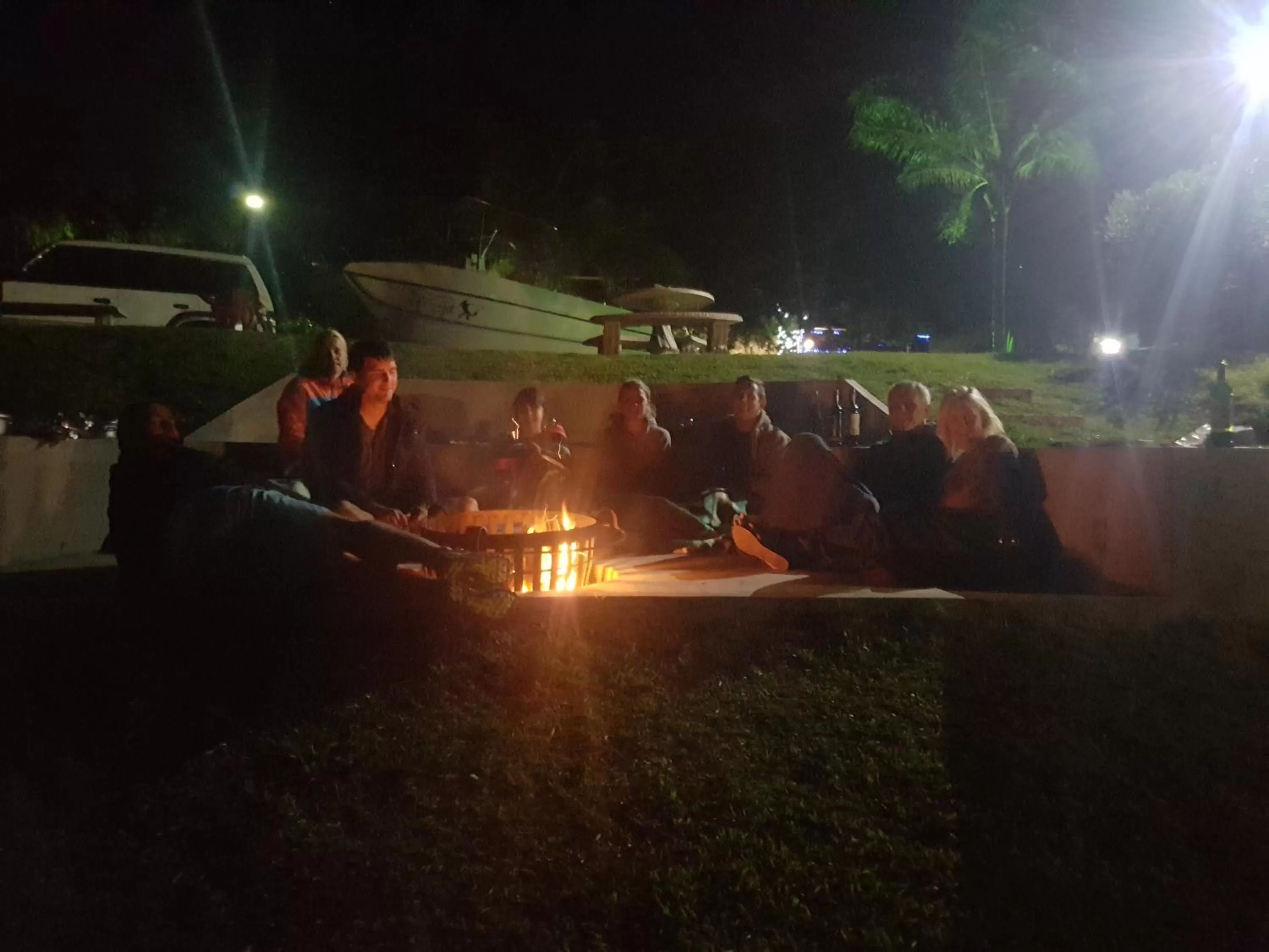 Night in The Spotted Grunter Resort