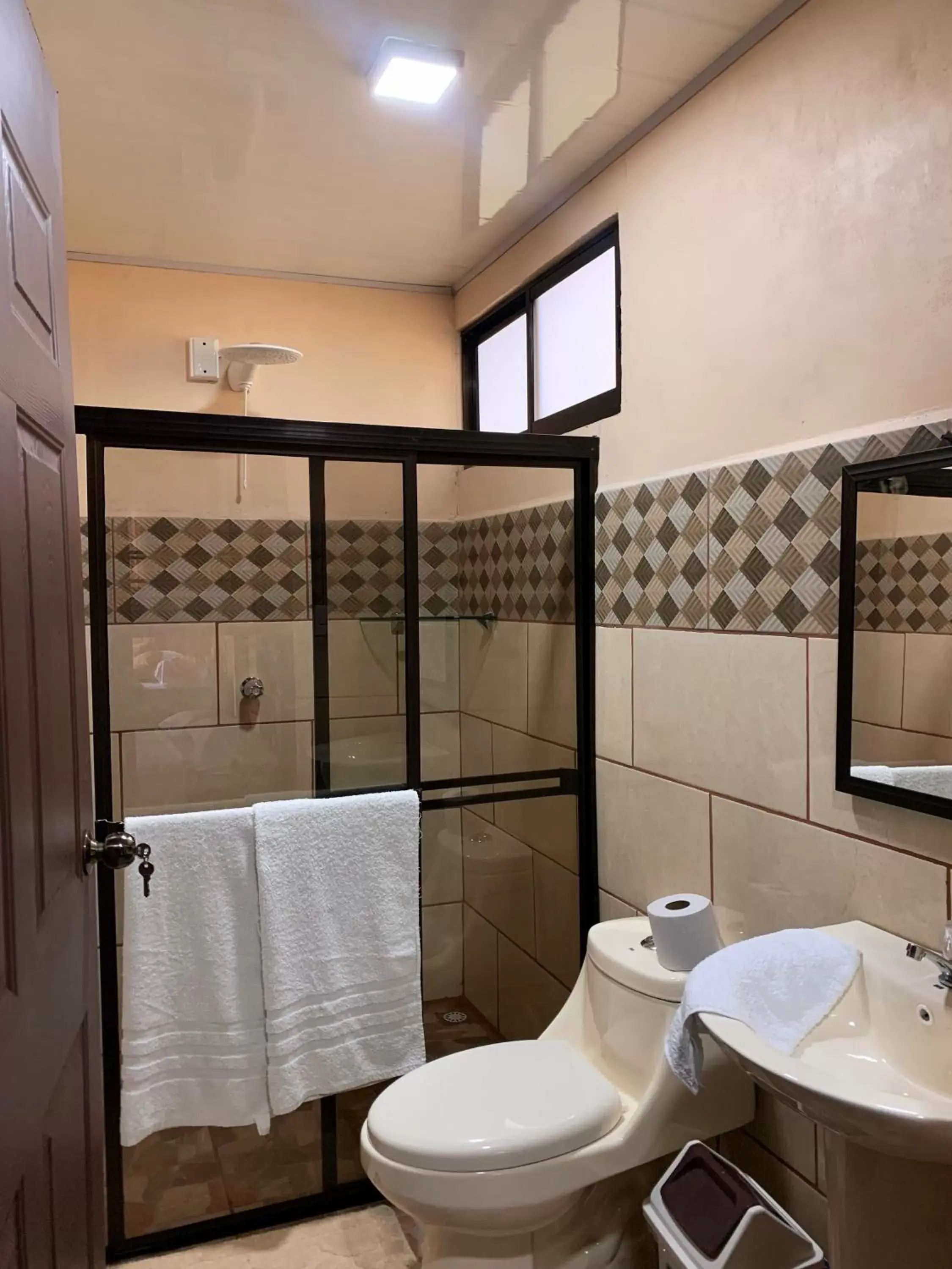 Bathroom in Hospedaje La Naciente