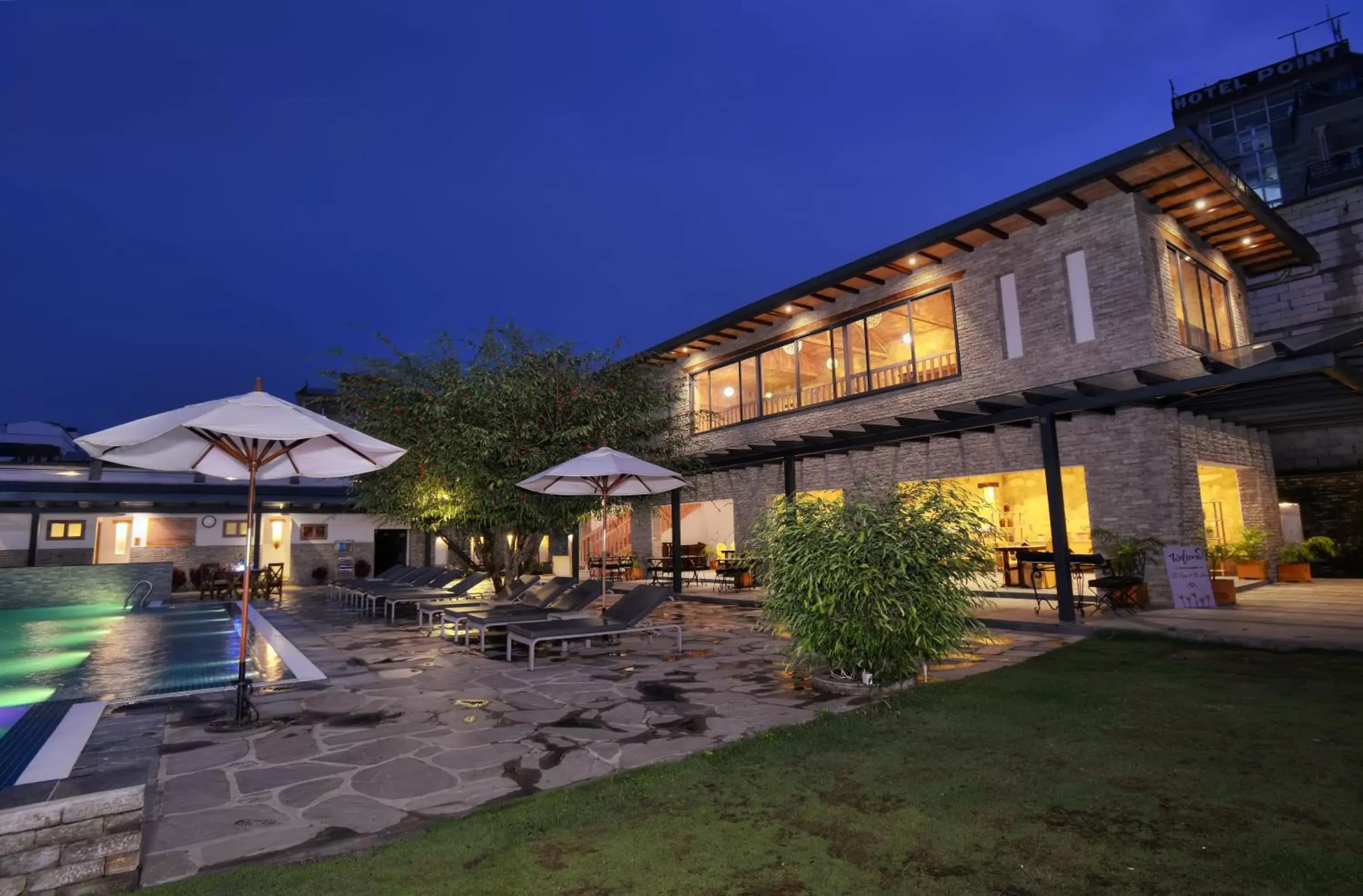 Swimming pool in Hotel Barahi Pokhara Swimming pool in Hotel Barahi Pokhara