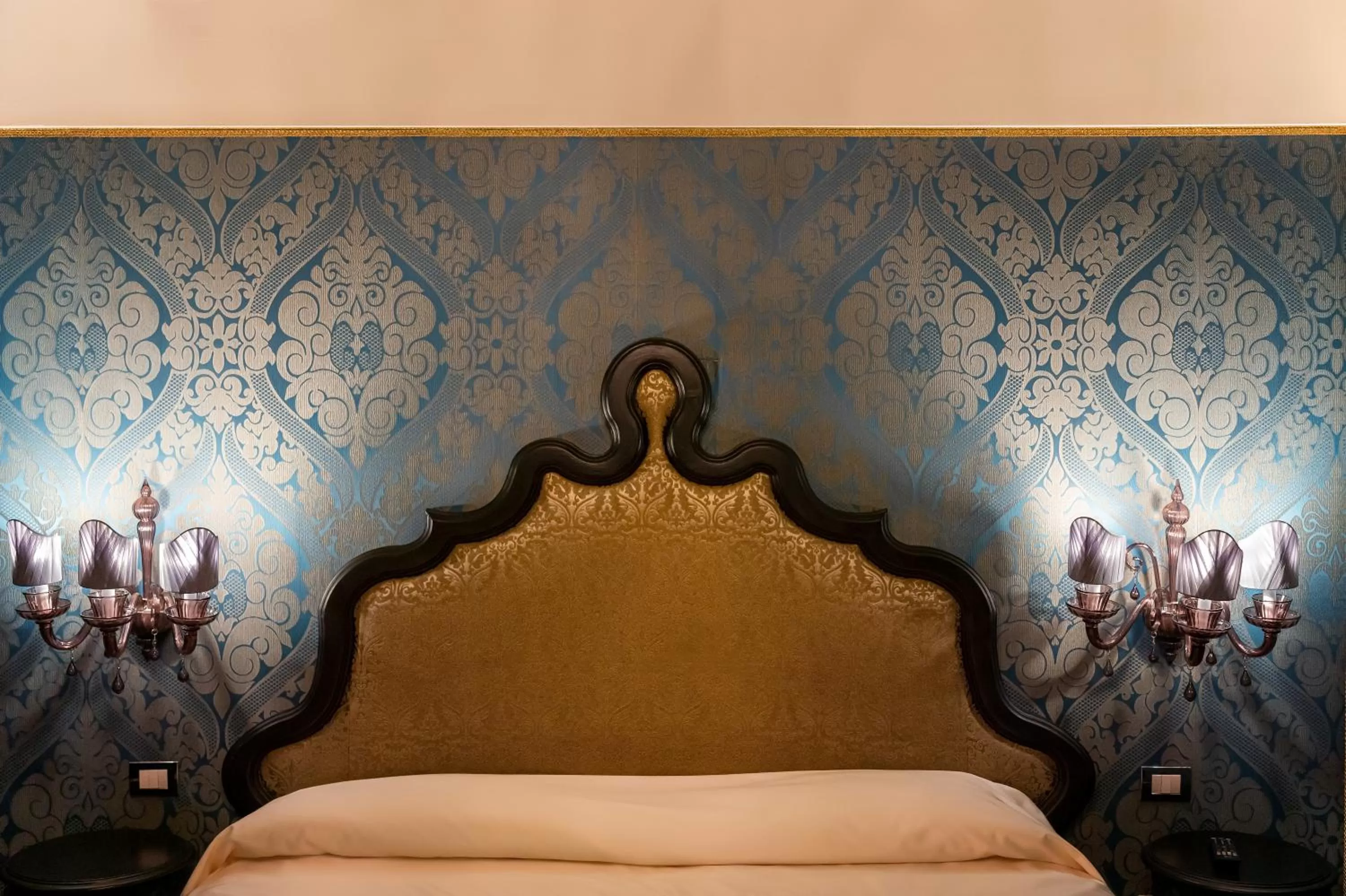 Bed in Hotel Palazzetto Madonna