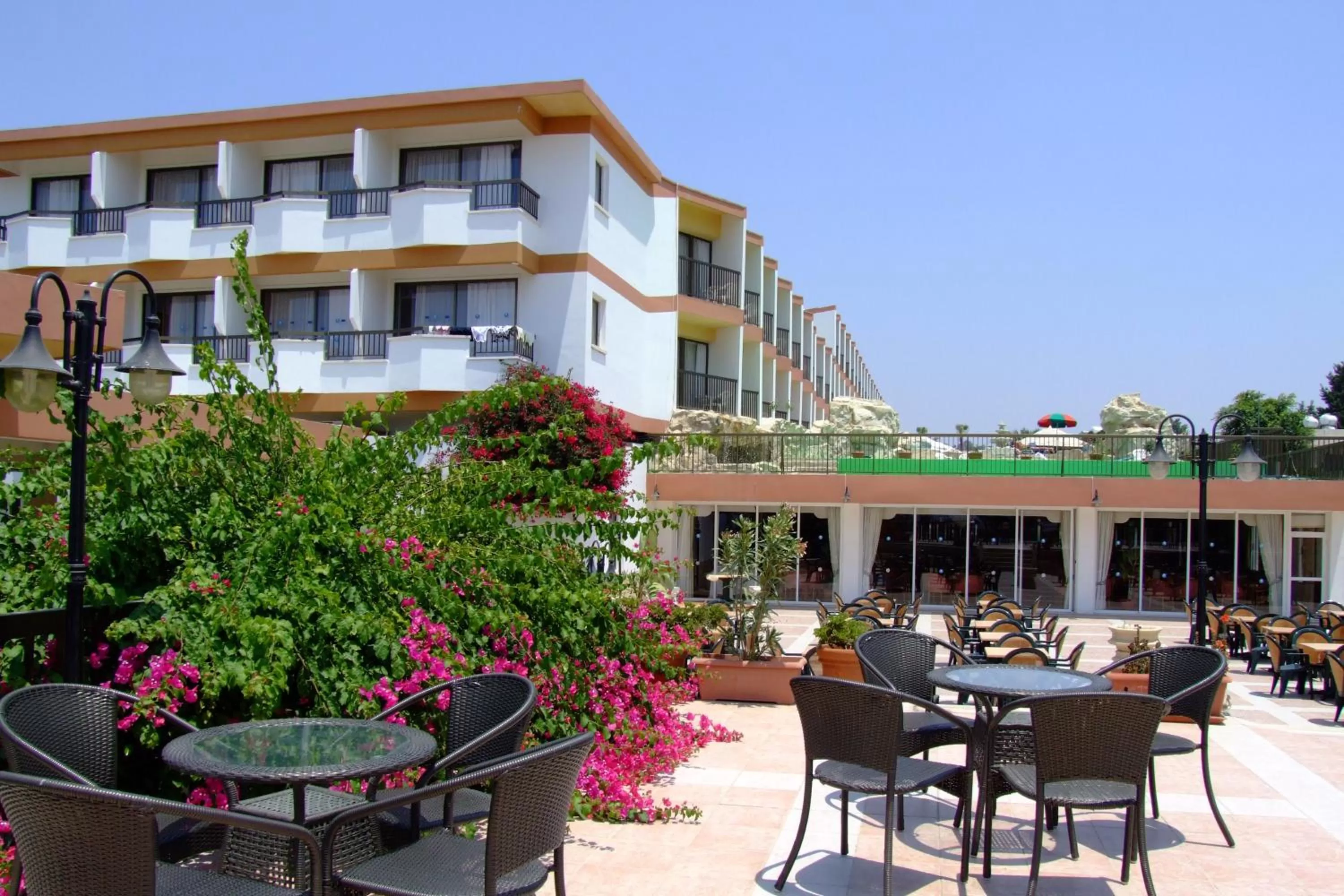 Property building in Avlida Hotel