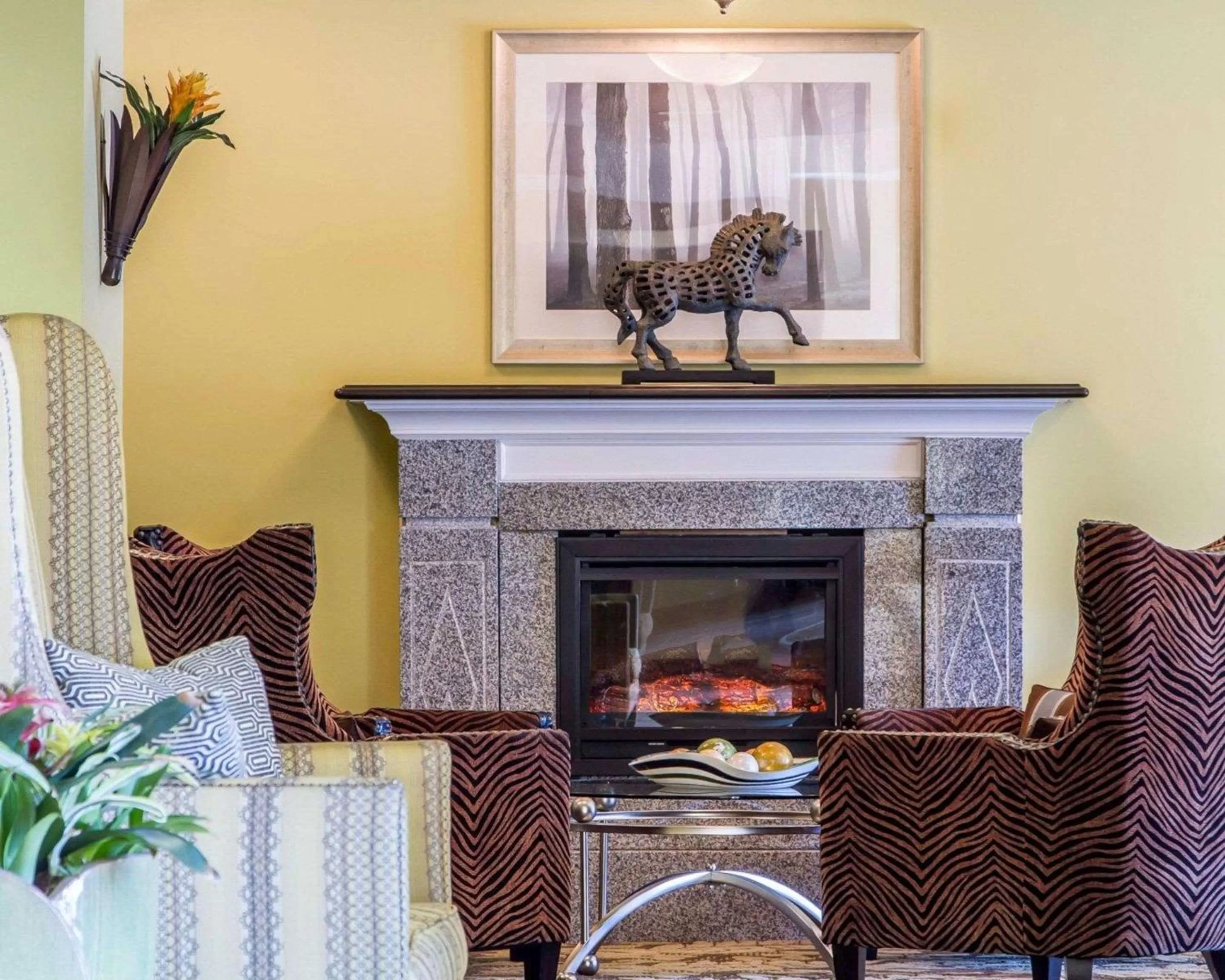 Lobby or reception in Villa Montes Hotel