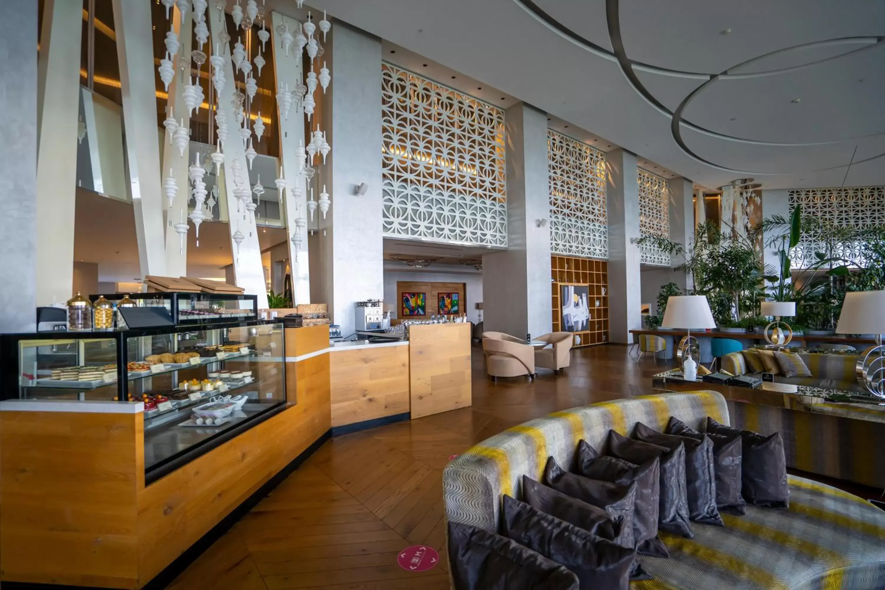 Lobby or reception in Akra Hotel