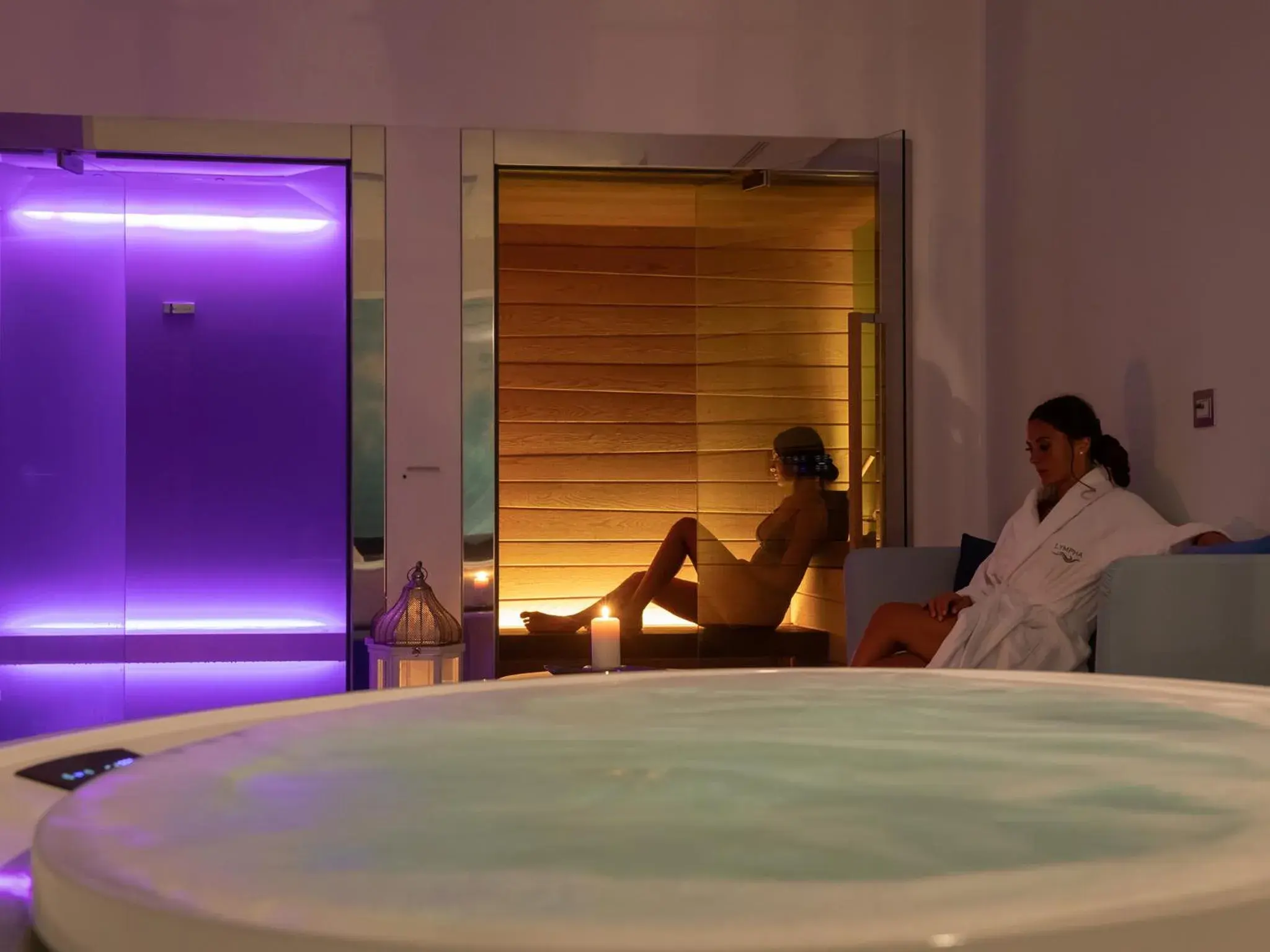 Spa and wellness centre/facilities in Grand Hotel Costa Brada