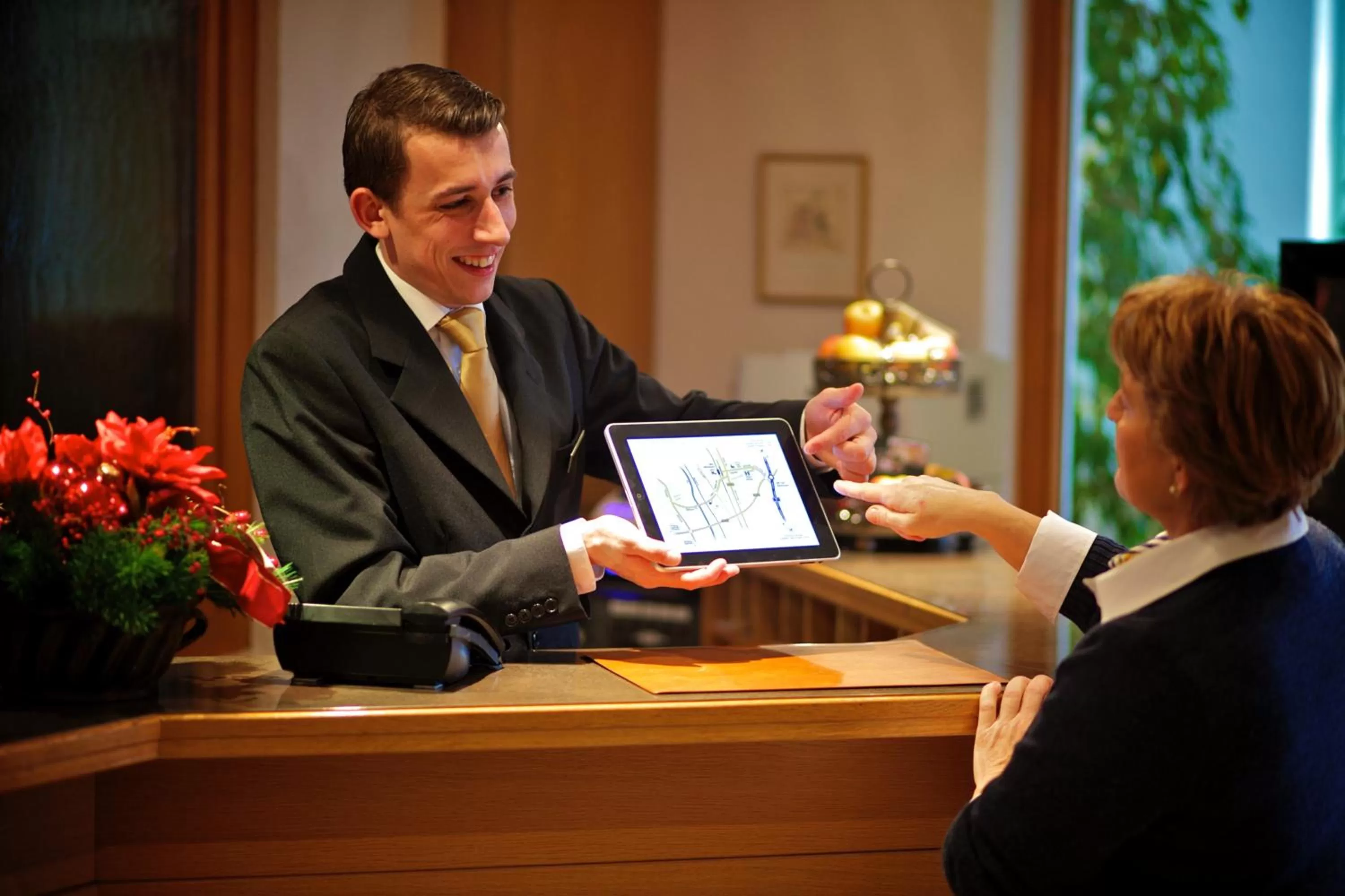 Decorative detail in Hotel & Restaurant Dornweiler Hof