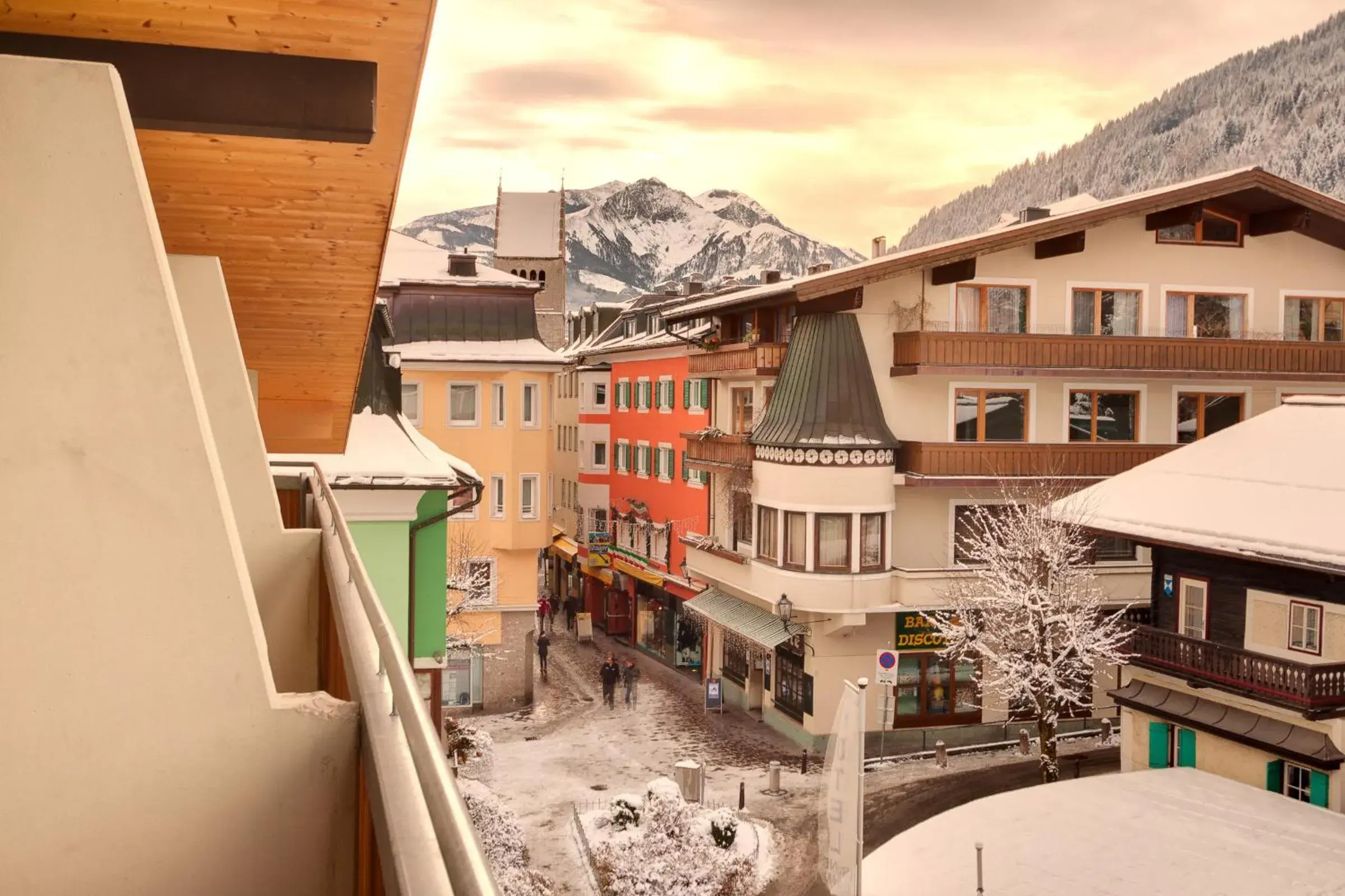 Bird's eye view in Hotel Grüner Baum